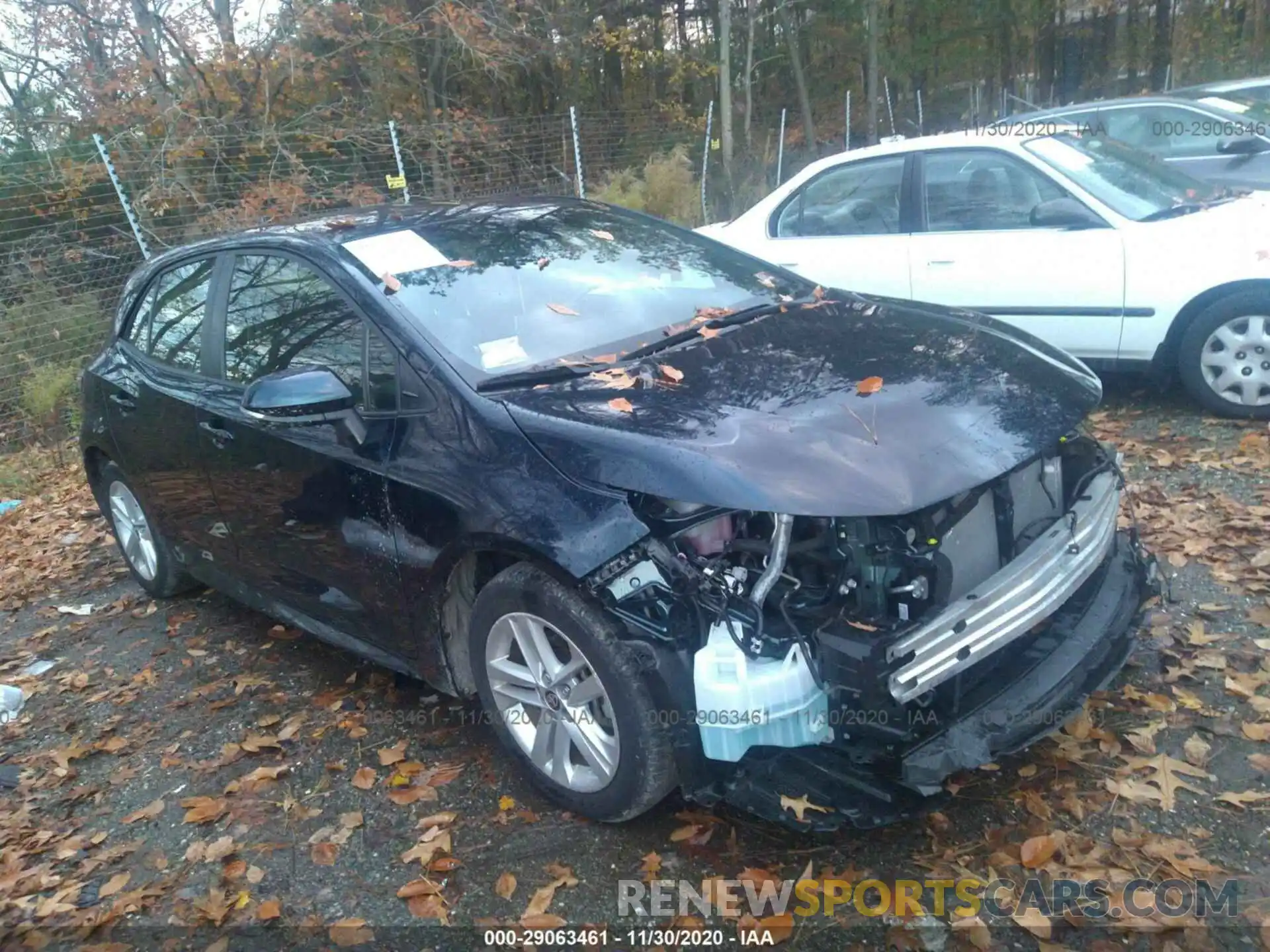 1 Photograph of a damaged car JTNK4RBE8K3047266 TOYOTA COROLLA HATCHBACK 2019