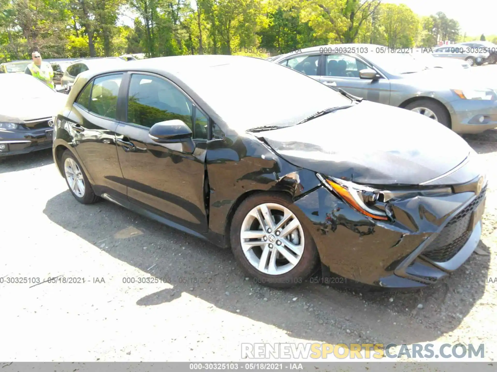 6 Photograph of a damaged car JTNK4RBE9K3000229 TOYOTA COROLLA HATCHBACK 2019