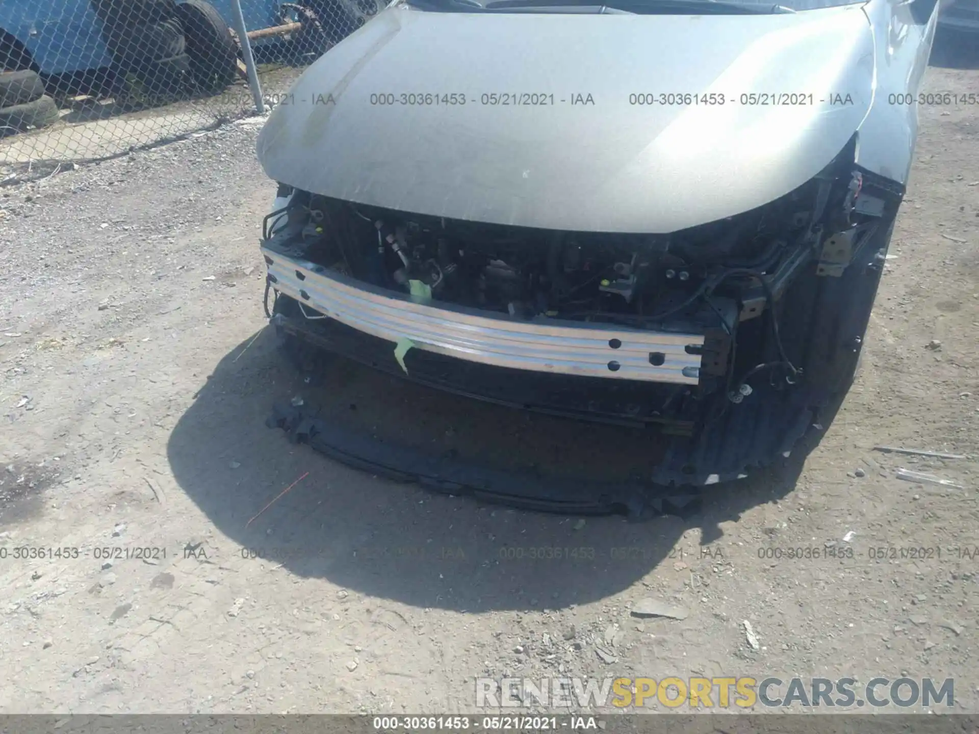 6 Photograph of a damaged car JTNK4RBE9K3002255 TOYOTA COROLLA HATCHBACK 2019