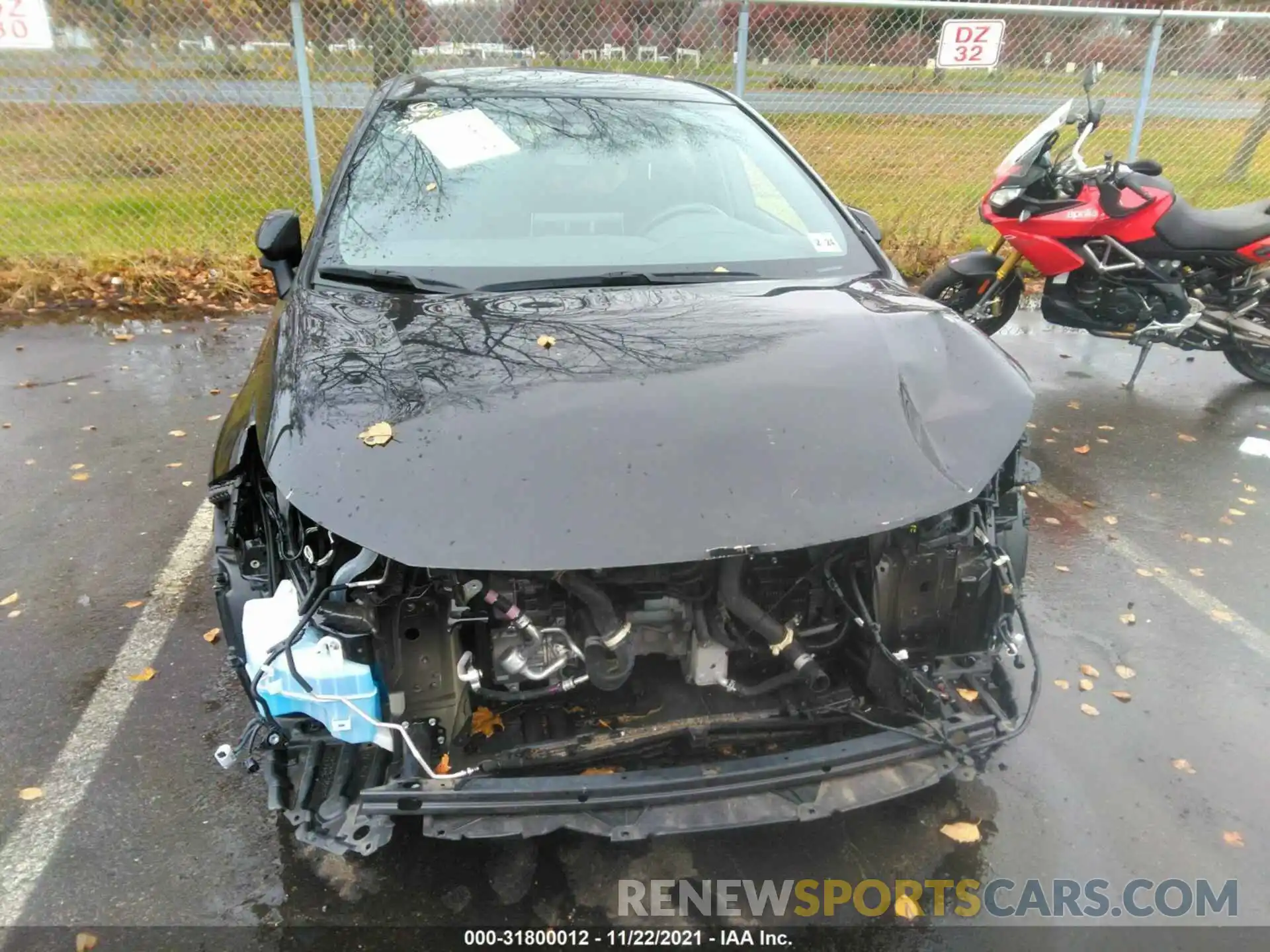 6 Photograph of a damaged car JTNK4RBE9K3038298 TOYOTA COROLLA HATCHBACK 2019