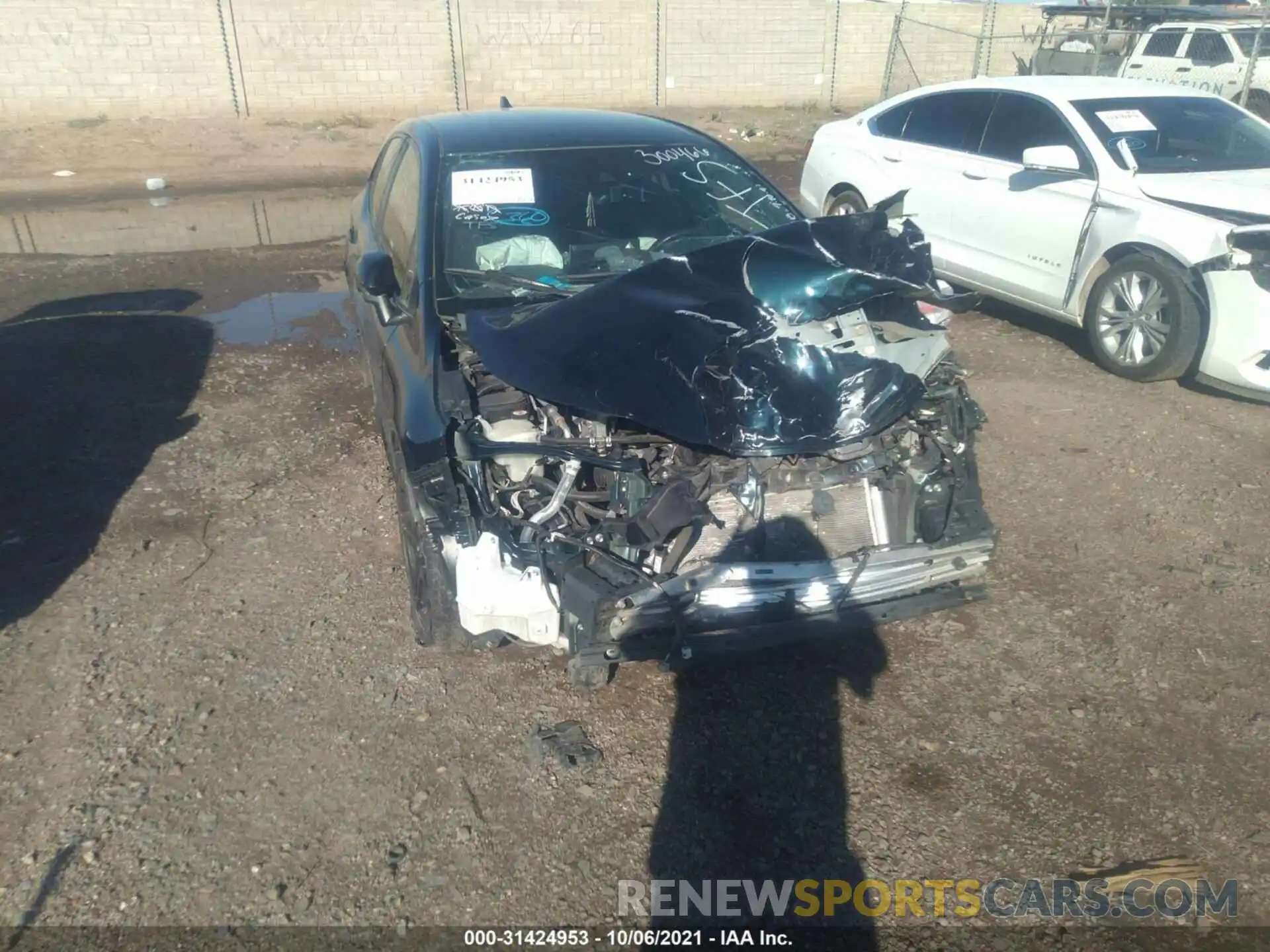 6 Photograph of a damaged car JTNK4RBE9K3044330 TOYOTA COROLLA HATCHBACK 2019