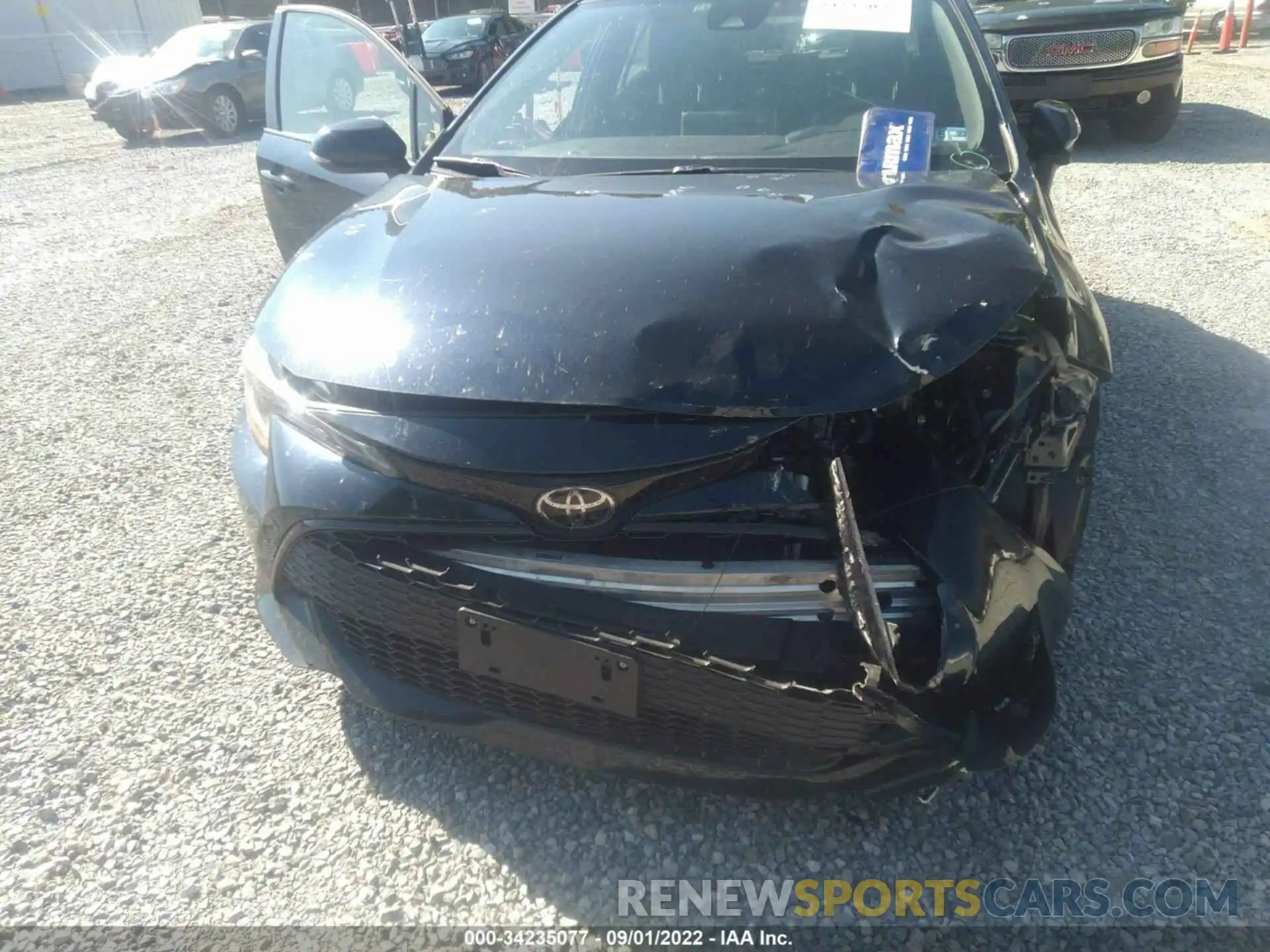 6 Photograph of a damaged car JTNK4RBE9K3068871 TOYOTA COROLLA HATCHBACK 2019