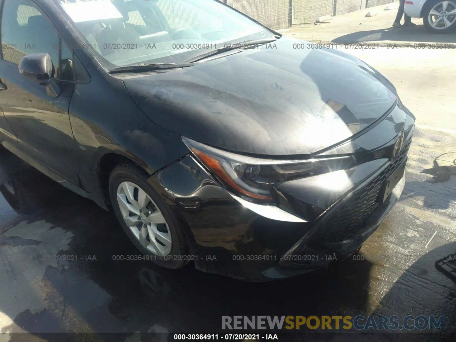 6 Photograph of a damaged car JTNK4RBE9K3071415 TOYOTA COROLLA HATCHBACK 2019