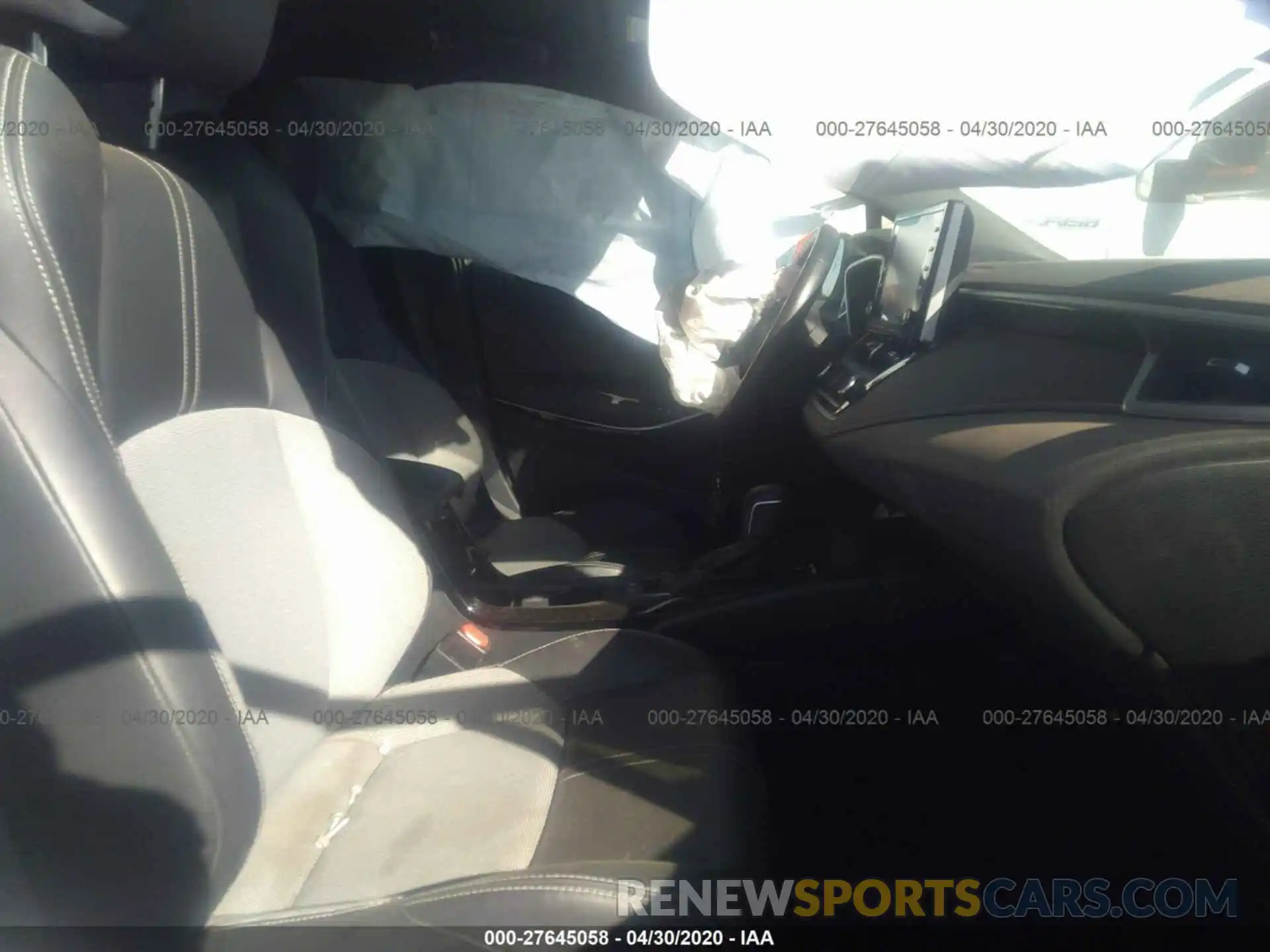 5 Photograph of a damaged car JTNK4RBEXK3024331 TOYOTA COROLLA HATCHBACK 2019
