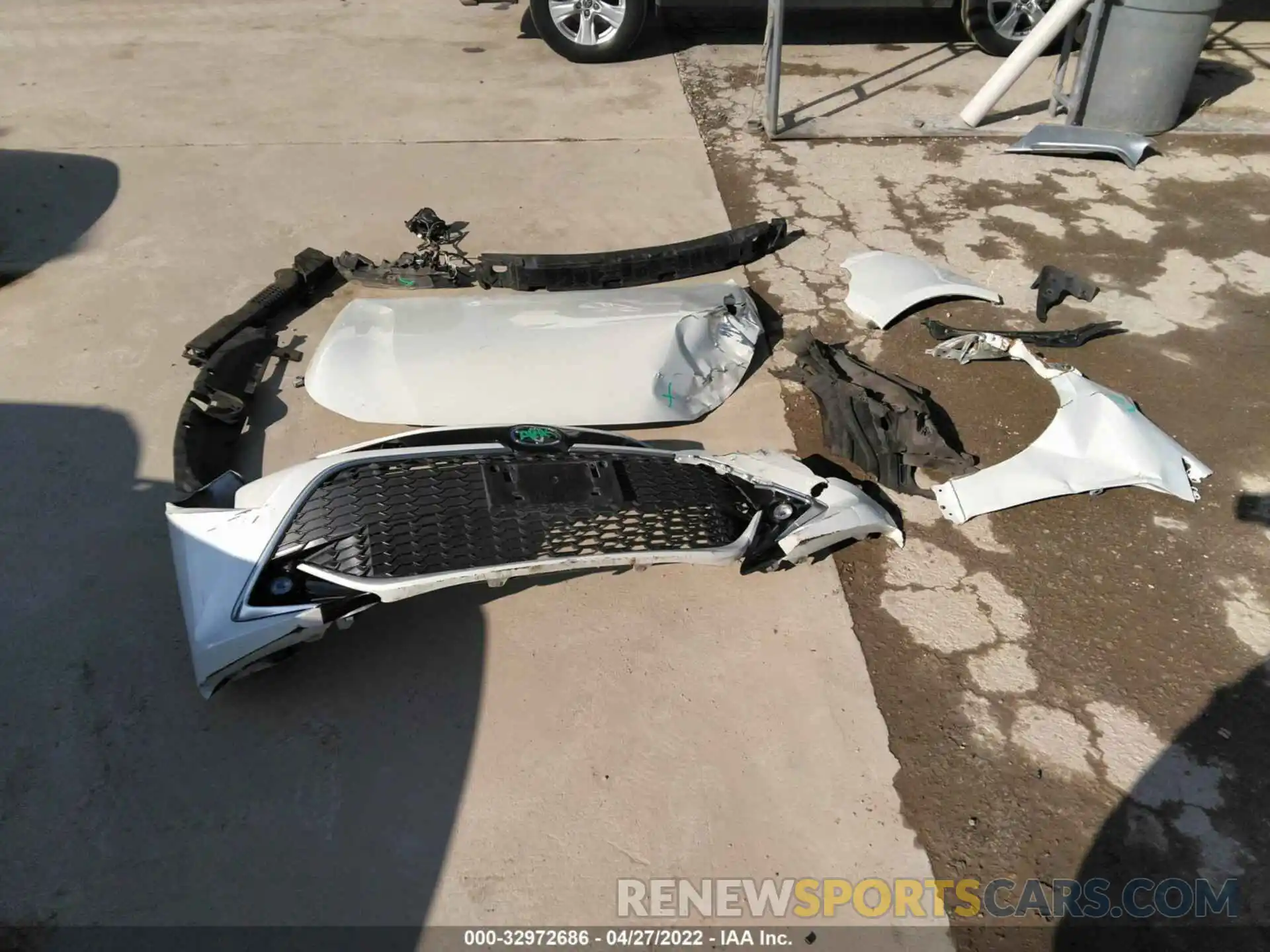 12 Photograph of a damaged car JTNK4RBEXK3028959 TOYOTA COROLLA HATCHBACK 2019