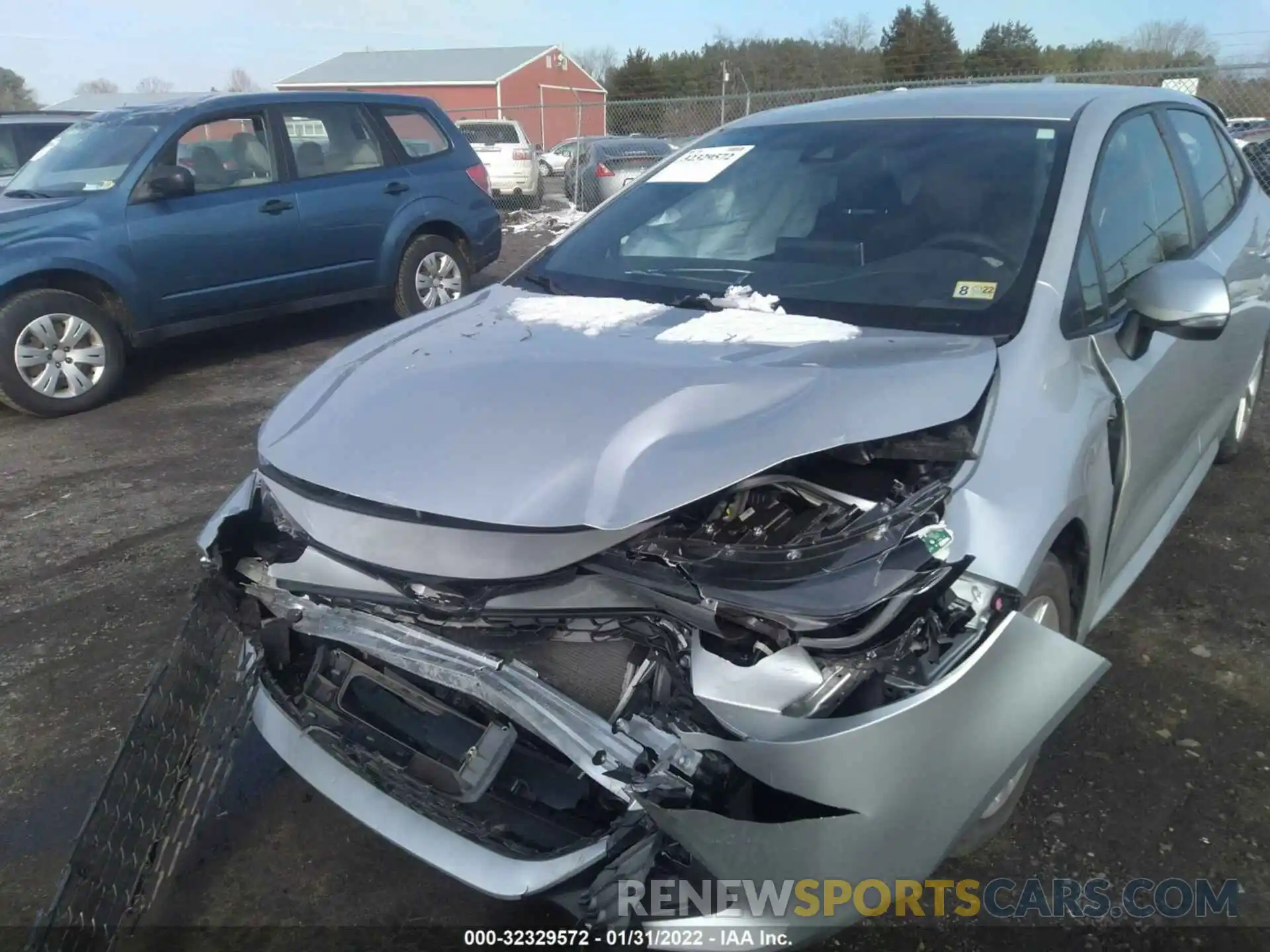 6 Photograph of a damaged car JTNK4RBEXK3034230 TOYOTA COROLLA HATCHBACK 2019