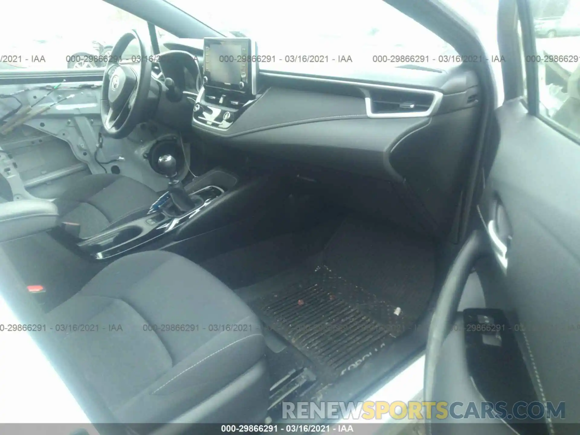 5 Photograph of a damaged car JTNK4RBEXK3034664 TOYOTA COROLLA HATCHBACK 2019