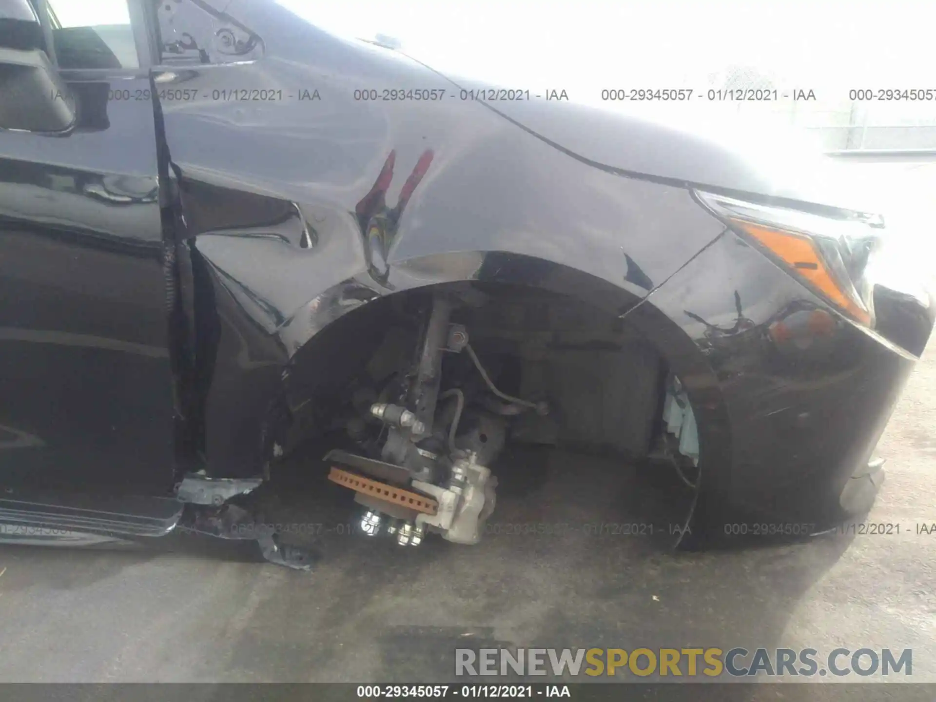 6 Фотография поврежденного автомобиля JTNK4RBEXK3043557 TOYOTA COROLLA HATCHBACK 2019