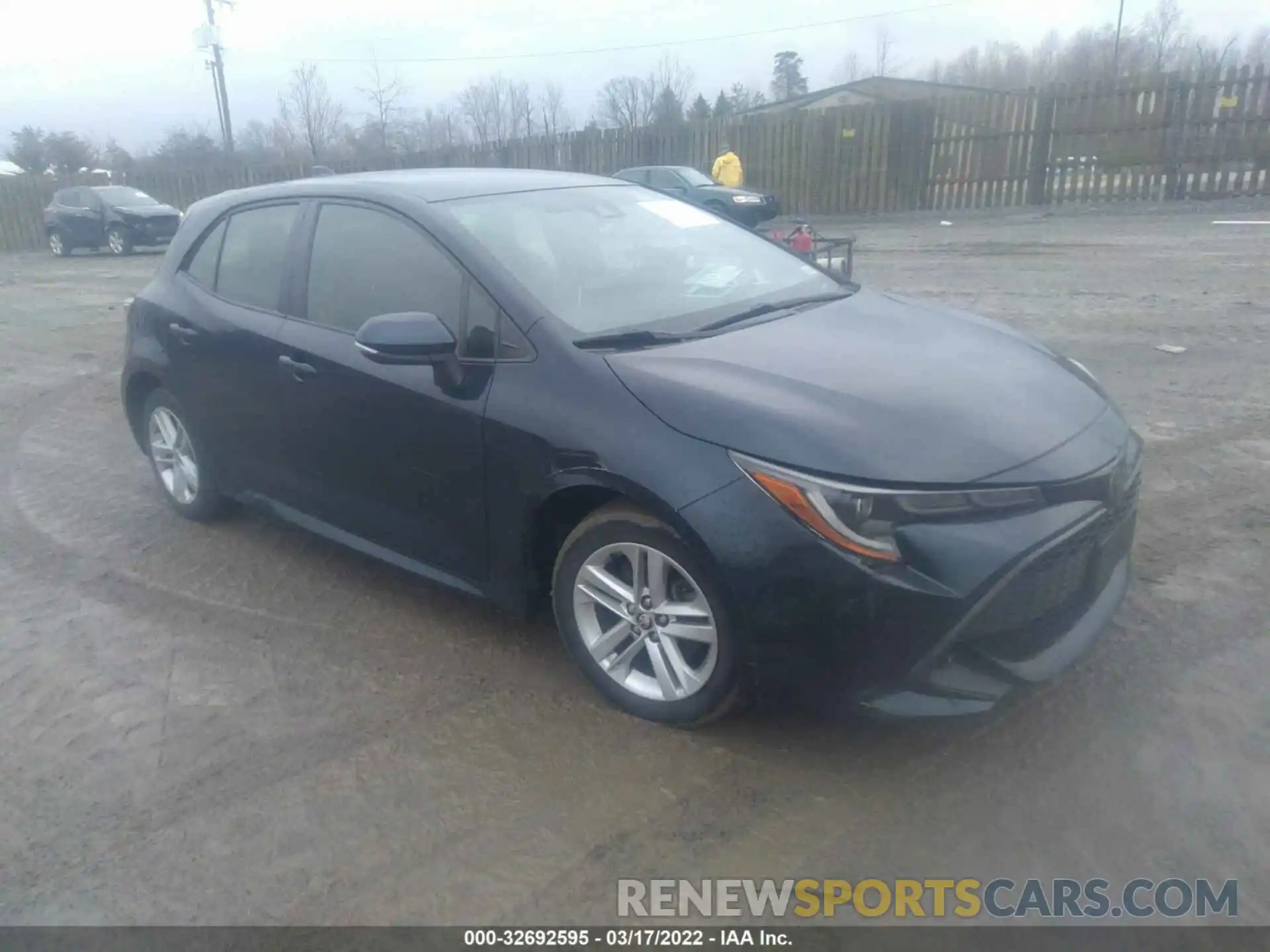 1 Photograph of a damaged car JTNK4RBEXK3053375 TOYOTA COROLLA HATCHBACK 2019