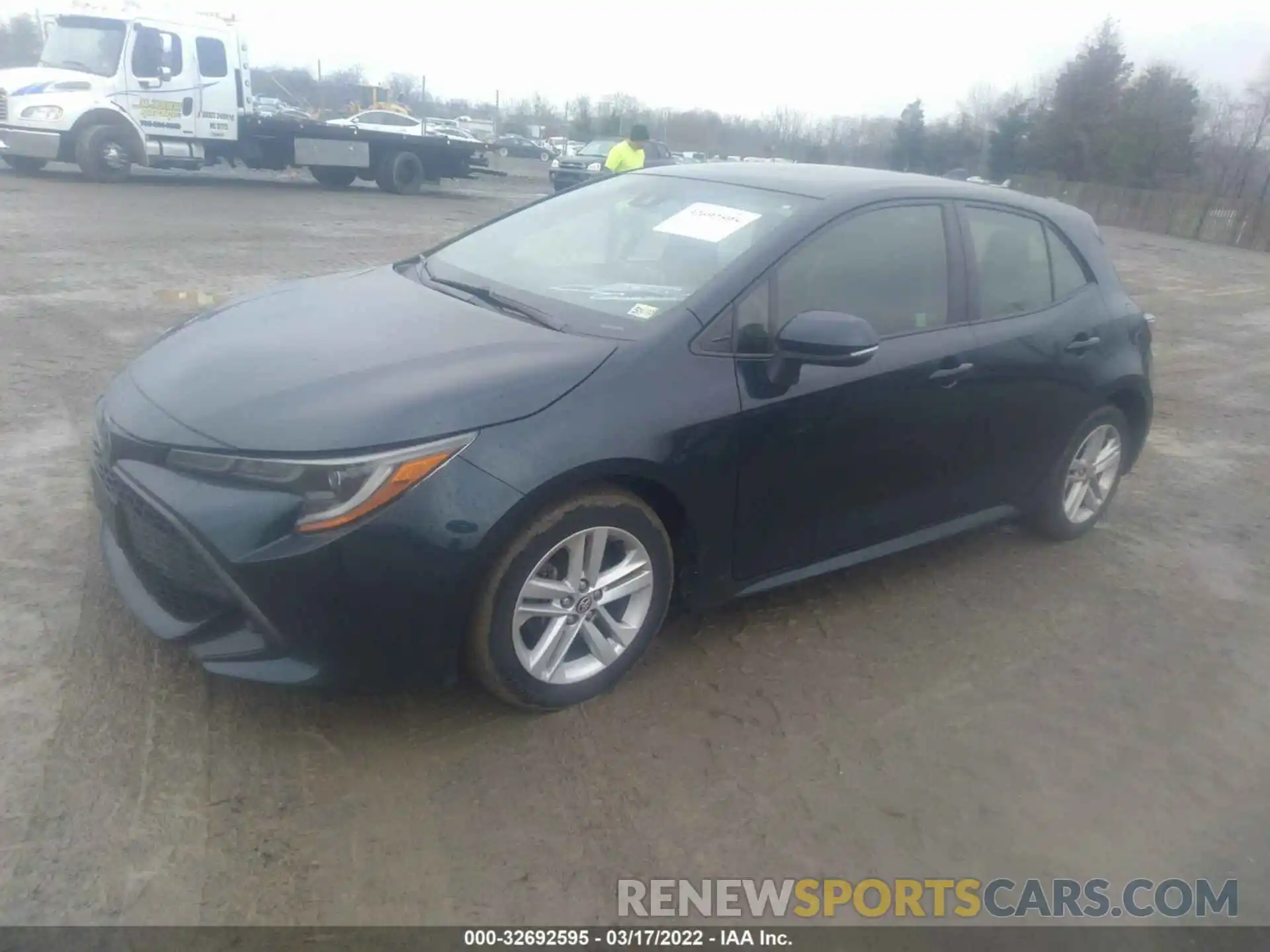 2 Photograph of a damaged car JTNK4RBEXK3053375 TOYOTA COROLLA HATCHBACK 2019