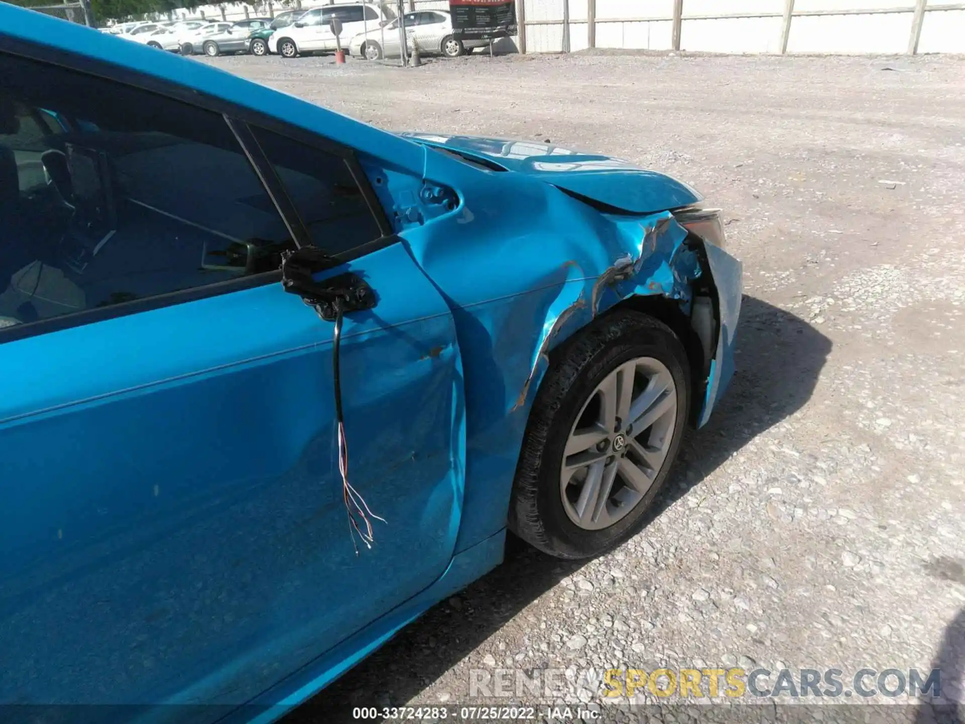 6 Photograph of a damaged car JTNK4RBEXK3055160 TOYOTA COROLLA HATCHBACK 2019