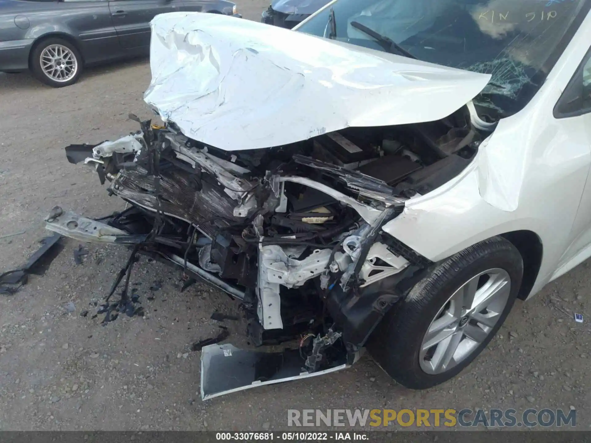 6 Photograph of a damaged car JTNK4RBEXK3059032 TOYOTA COROLLA HATCHBACK 2019