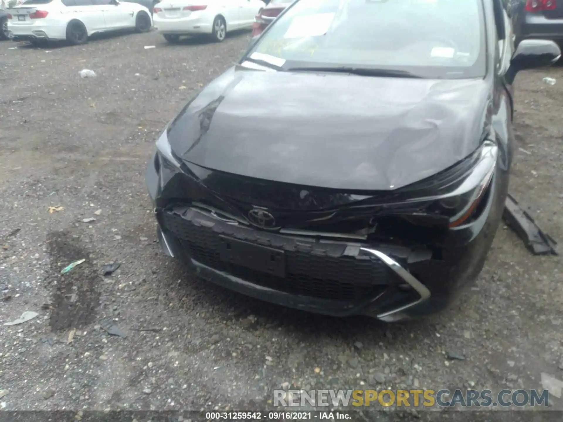 6 Photograph of a damaged car JTNK4RBEXK3065588 TOYOTA COROLLA HATCHBACK 2019