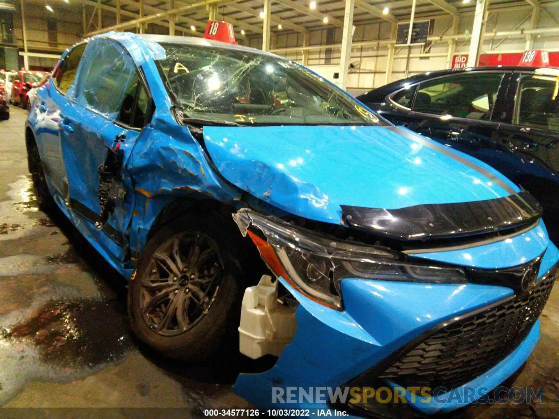 6 Photograph of a damaged car 00NK4RBE5L3075642 TOYOTA COROLLA HATCHBACK 2020