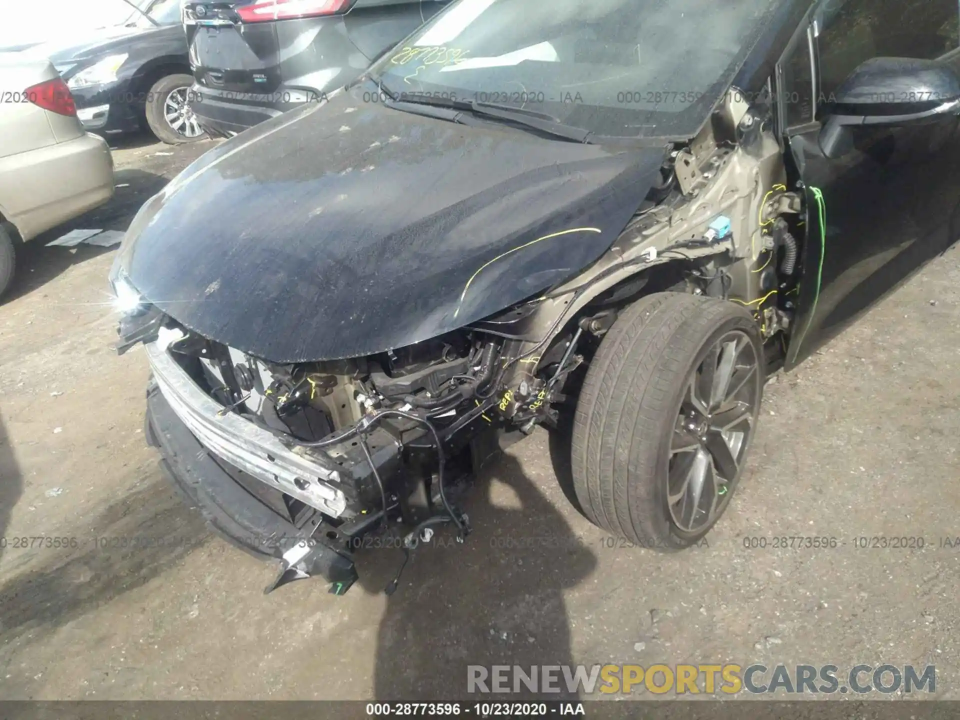 6 Photograph of a damaged car JTNA4RBE8L3087019 TOYOTA COROLLA HATCHBACK 2020