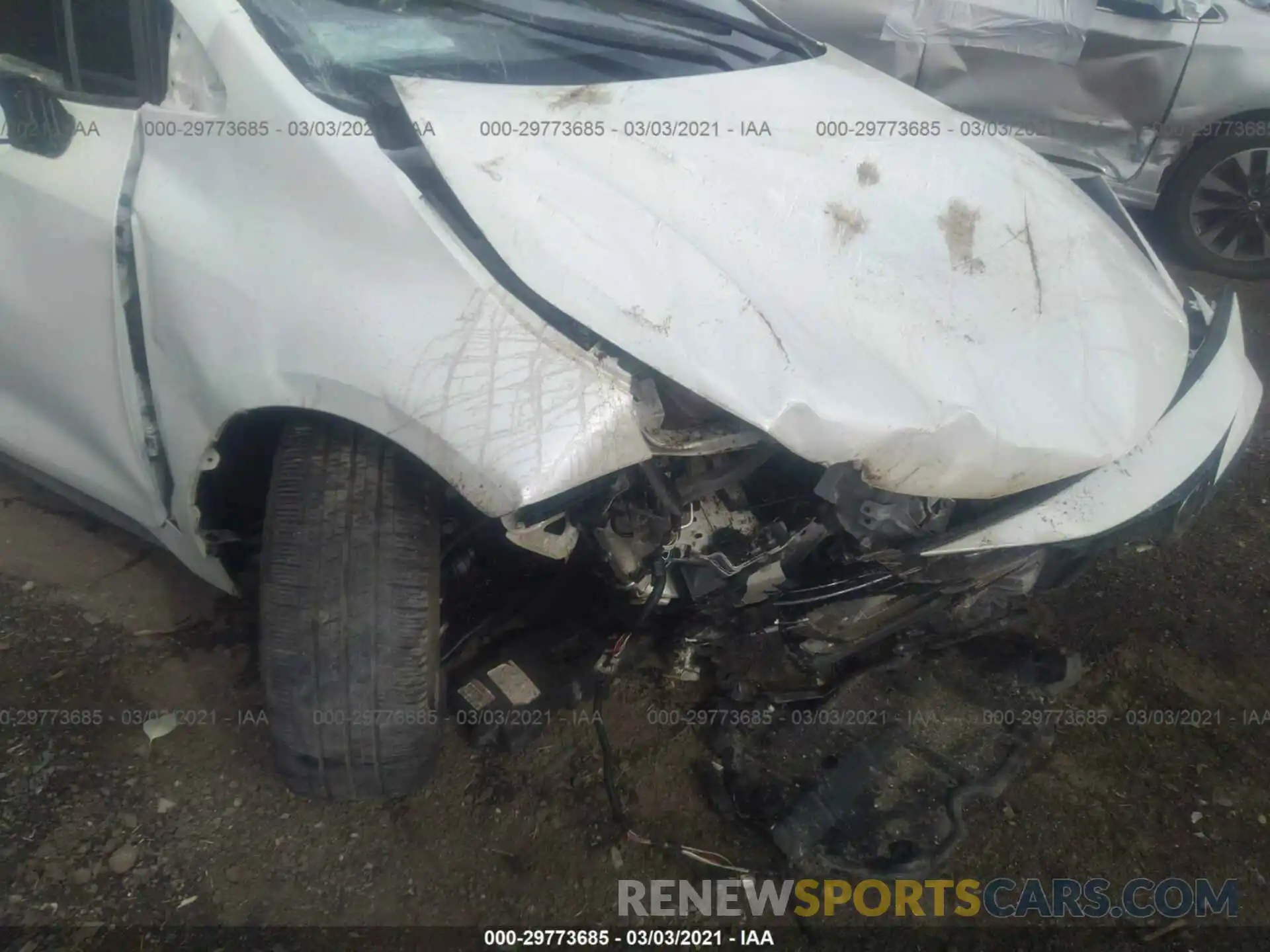 6 Photograph of a damaged car JTNB4RBE0L3085656 TOYOTA COROLLA HATCHBACK 2020