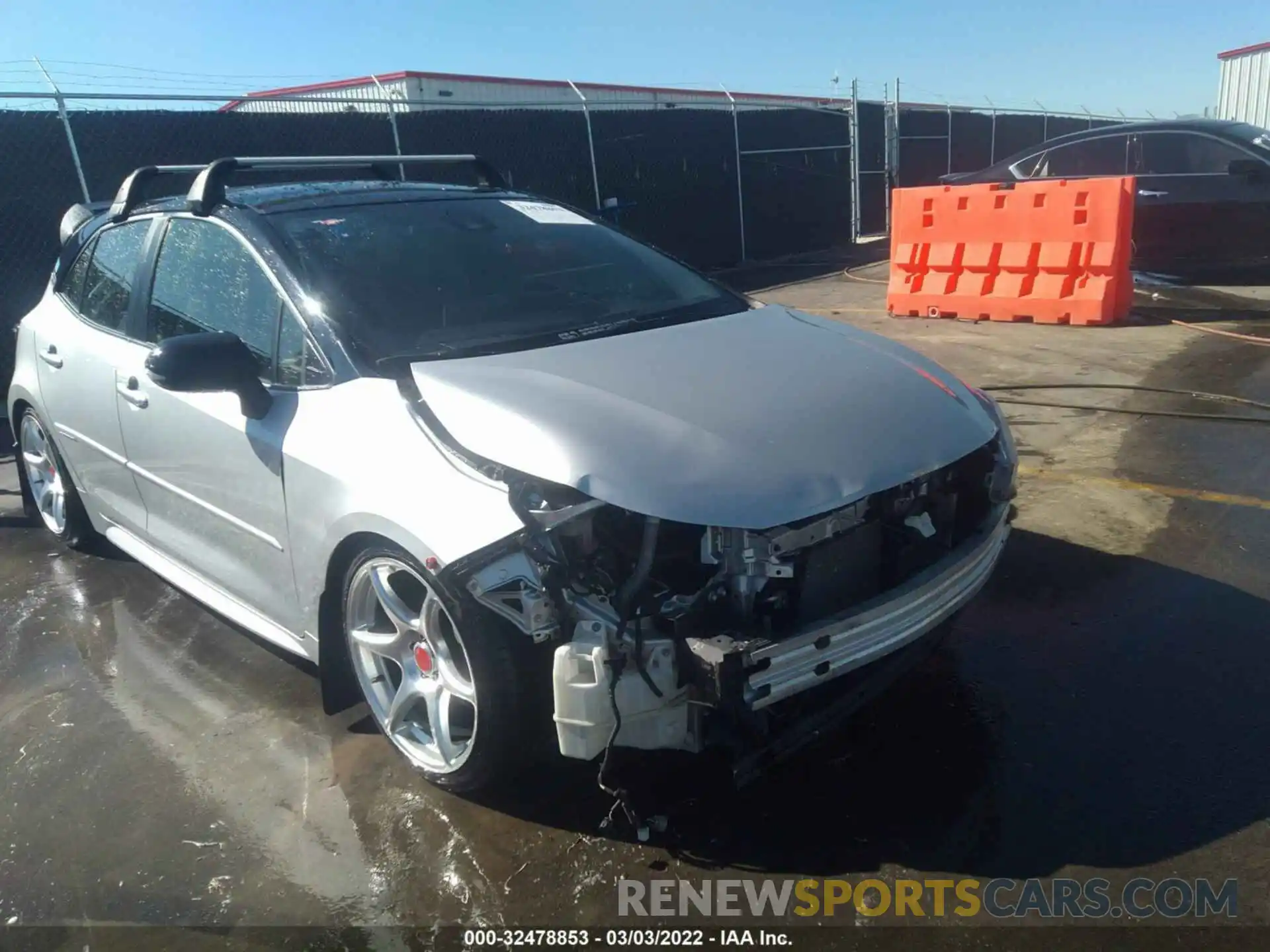 6 Photograph of a damaged car JTNB4RBE3L3092794 TOYOTA COROLLA HATCHBACK 2020