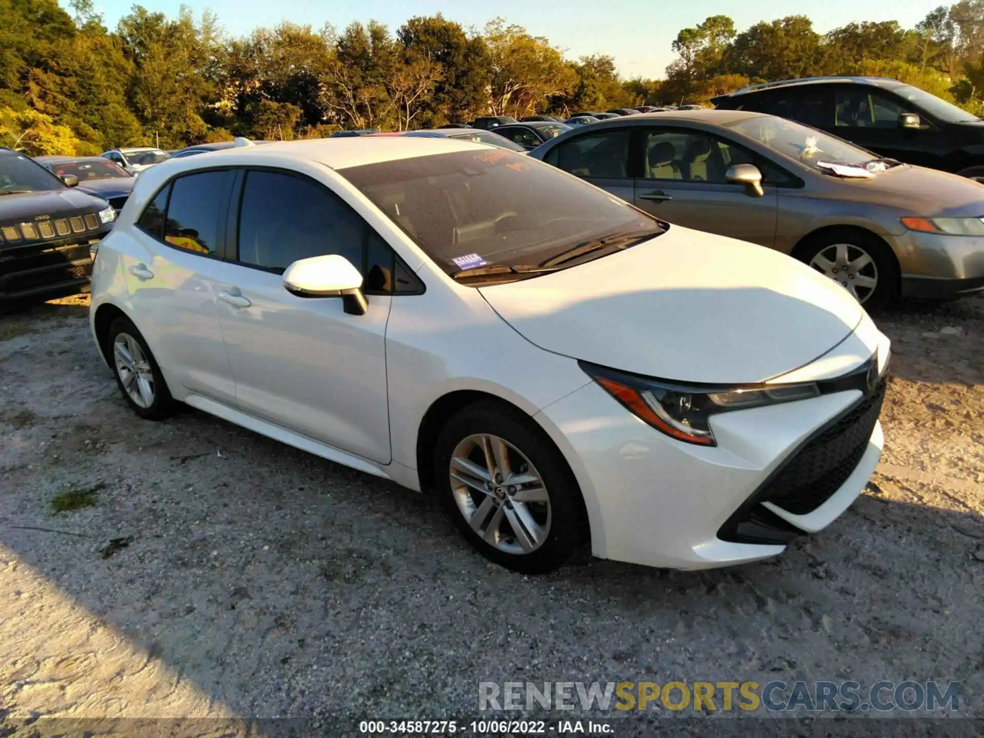 1 Photograph of a damaged car JTNB4RBE5L3096412 TOYOTA COROLLA HATCHBACK 2020