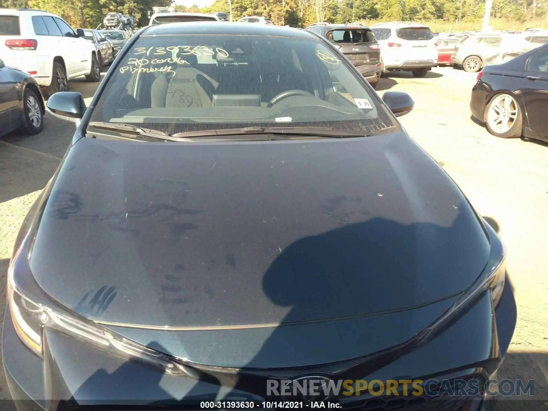 6 Photograph of a damaged car JTNB4RBE9L3080567 TOYOTA COROLLA HATCHBACK 2020