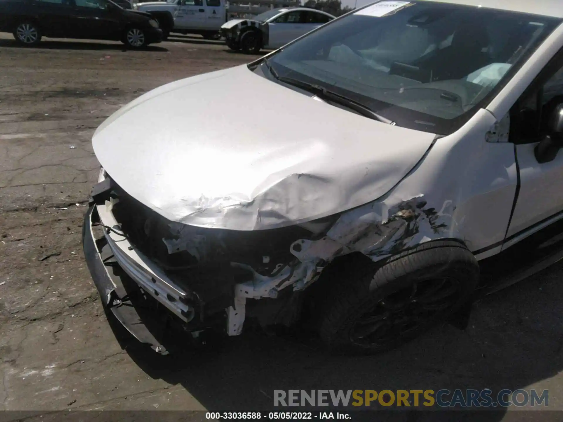 6 Photograph of a damaged car JTNB4RBE9L3091102 TOYOTA COROLLA HATCHBACK 2020