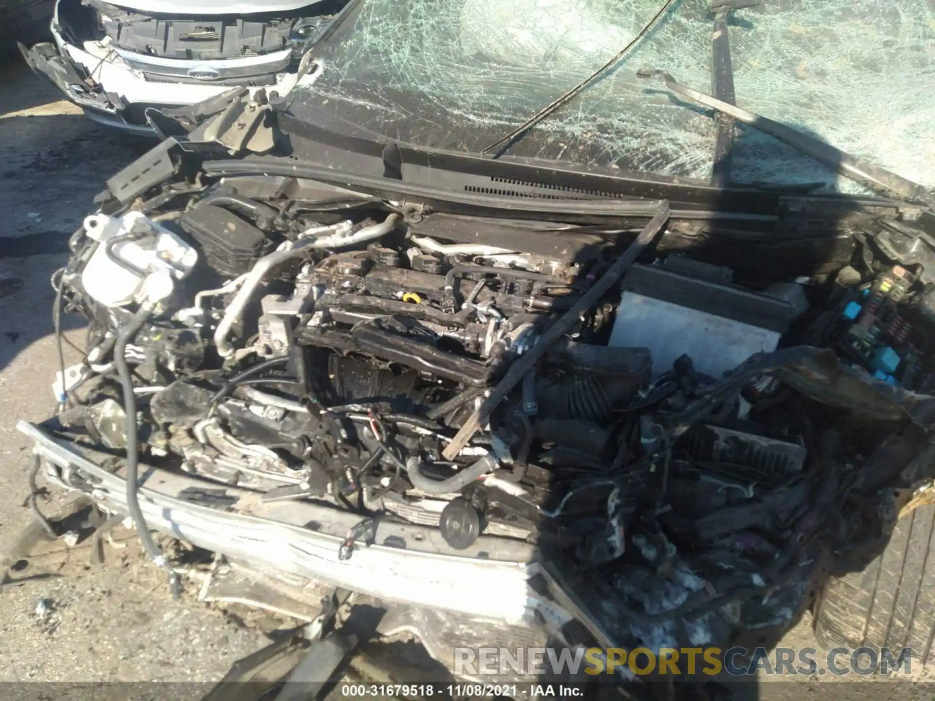 10 Photograph of a damaged car JTNC4RBE0L3103710 TOYOTA COROLLA HATCHBACK 2020