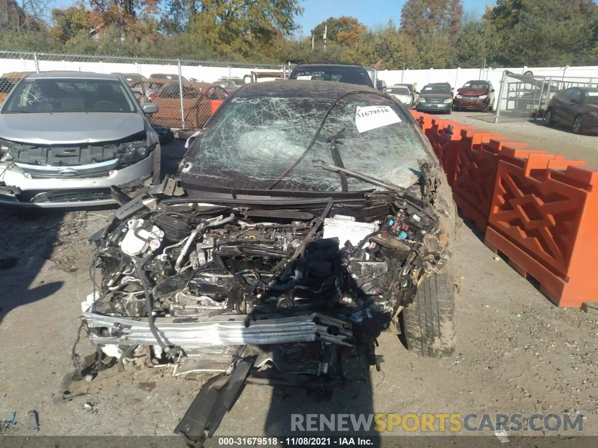 6 Photograph of a damaged car JTNC4RBE0L3103710 TOYOTA COROLLA HATCHBACK 2020