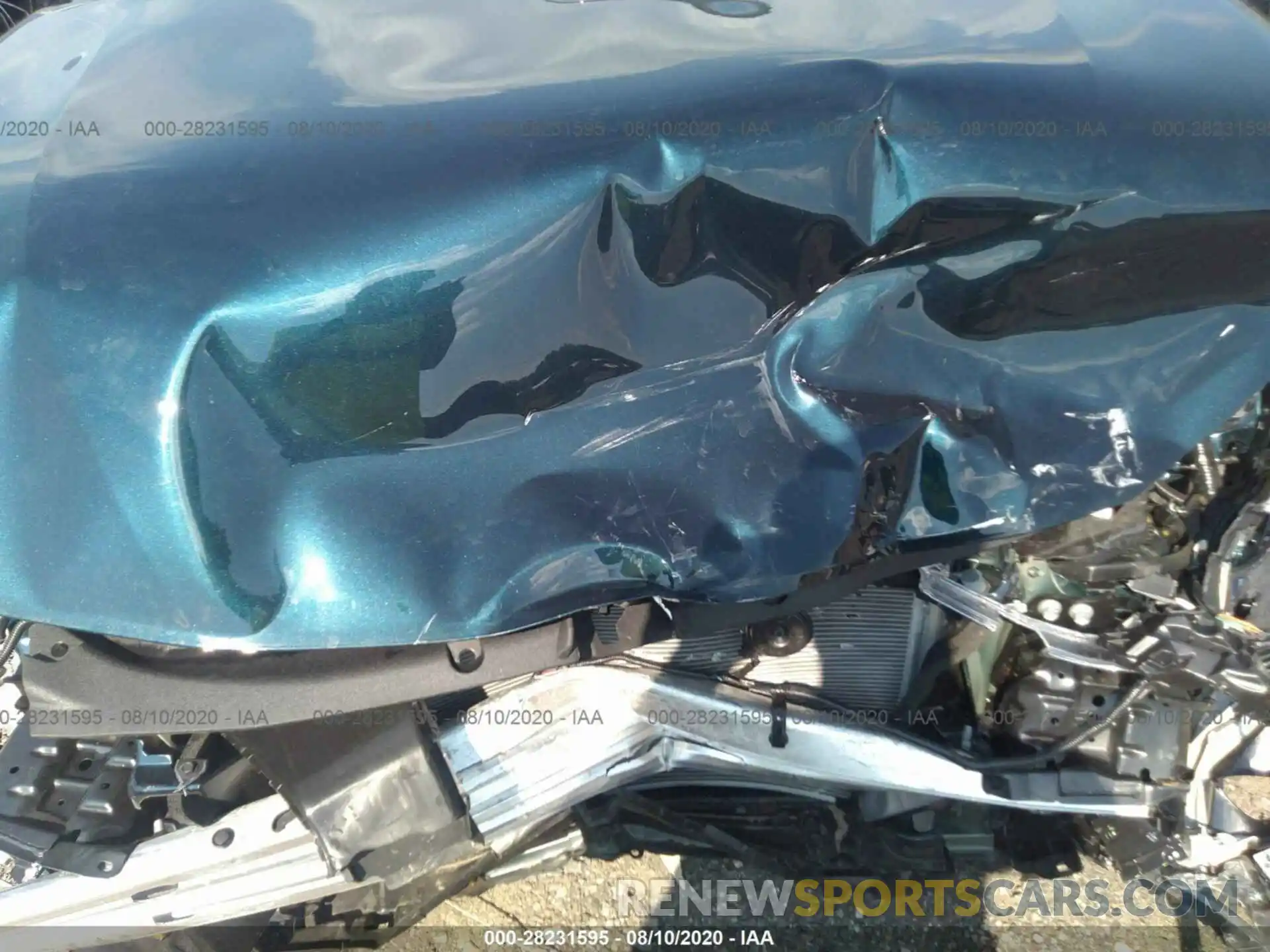 10 Photograph of a damaged car JTNC4RBE1L3076422 TOYOTA COROLLA HATCHBACK 2020