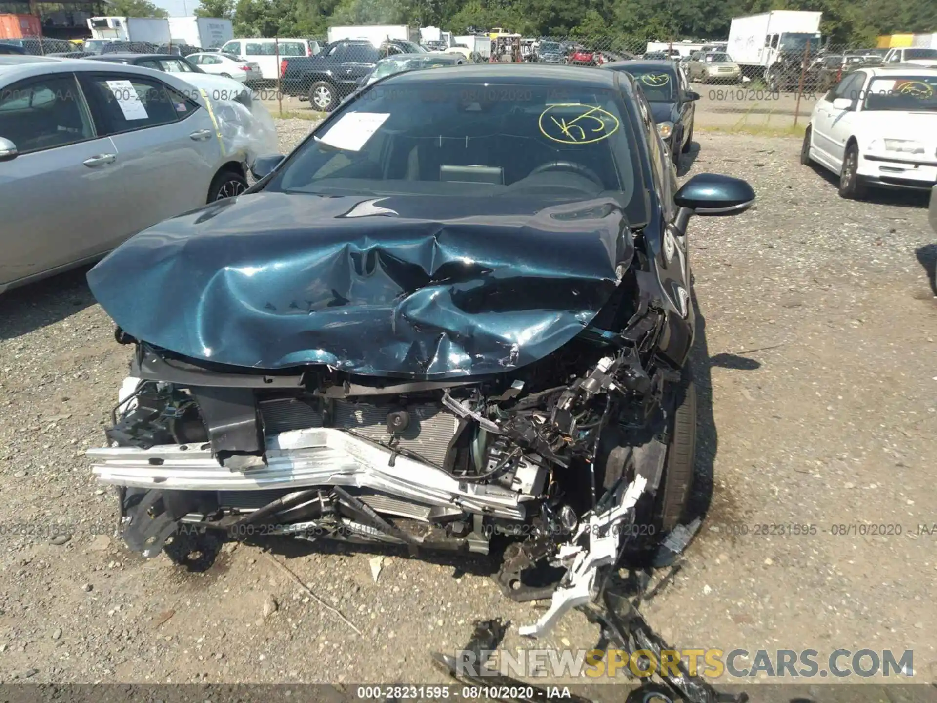 6 Photograph of a damaged car JTNC4RBE1L3076422 TOYOTA COROLLA HATCHBACK 2020