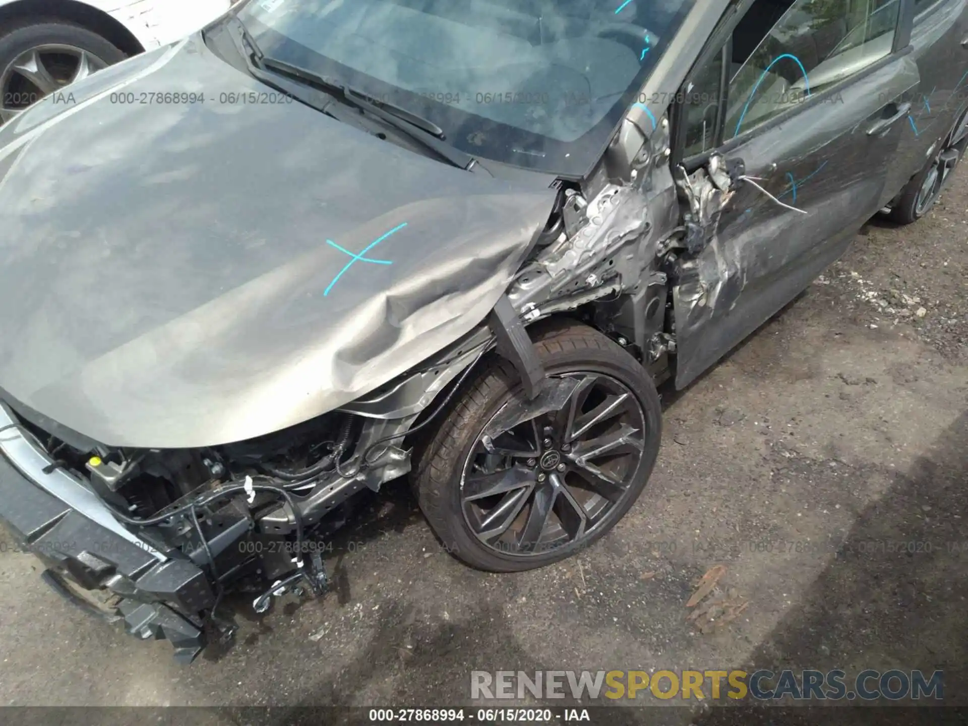 6 Фотография поврежденного автомобиля JTNC4RBE2L3092726 TOYOTA COROLLA HATCHBACK 2020