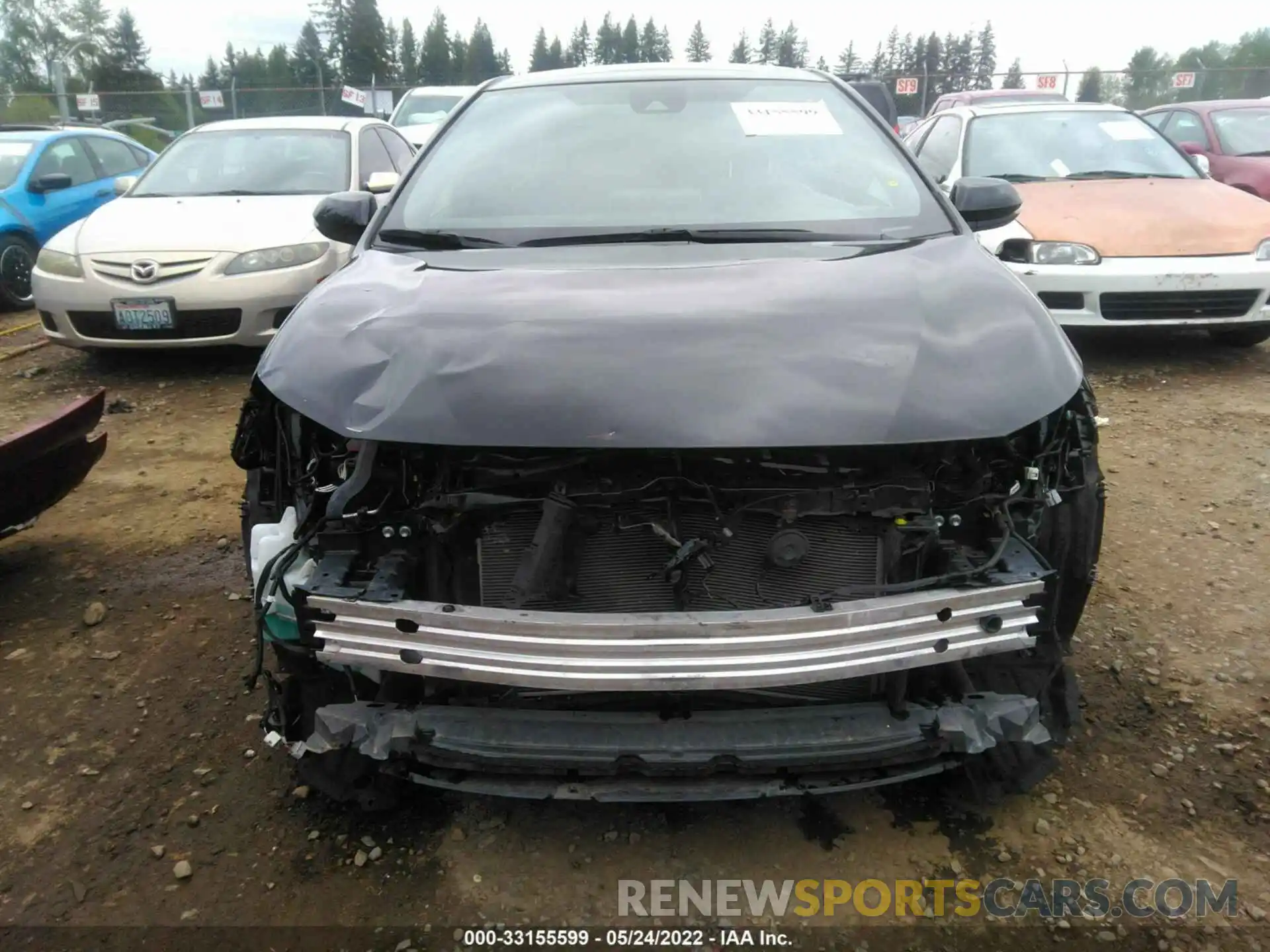 6 Photograph of a damaged car JTNC4RBE2L3097506 TOYOTA COROLLA HATCHBACK 2020