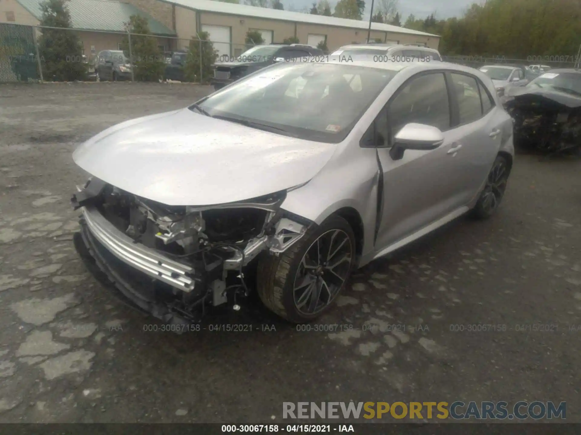 6 Photograph of a damaged car JTNC4RBE3L3092069 TOYOTA COROLLA HATCHBACK 2020