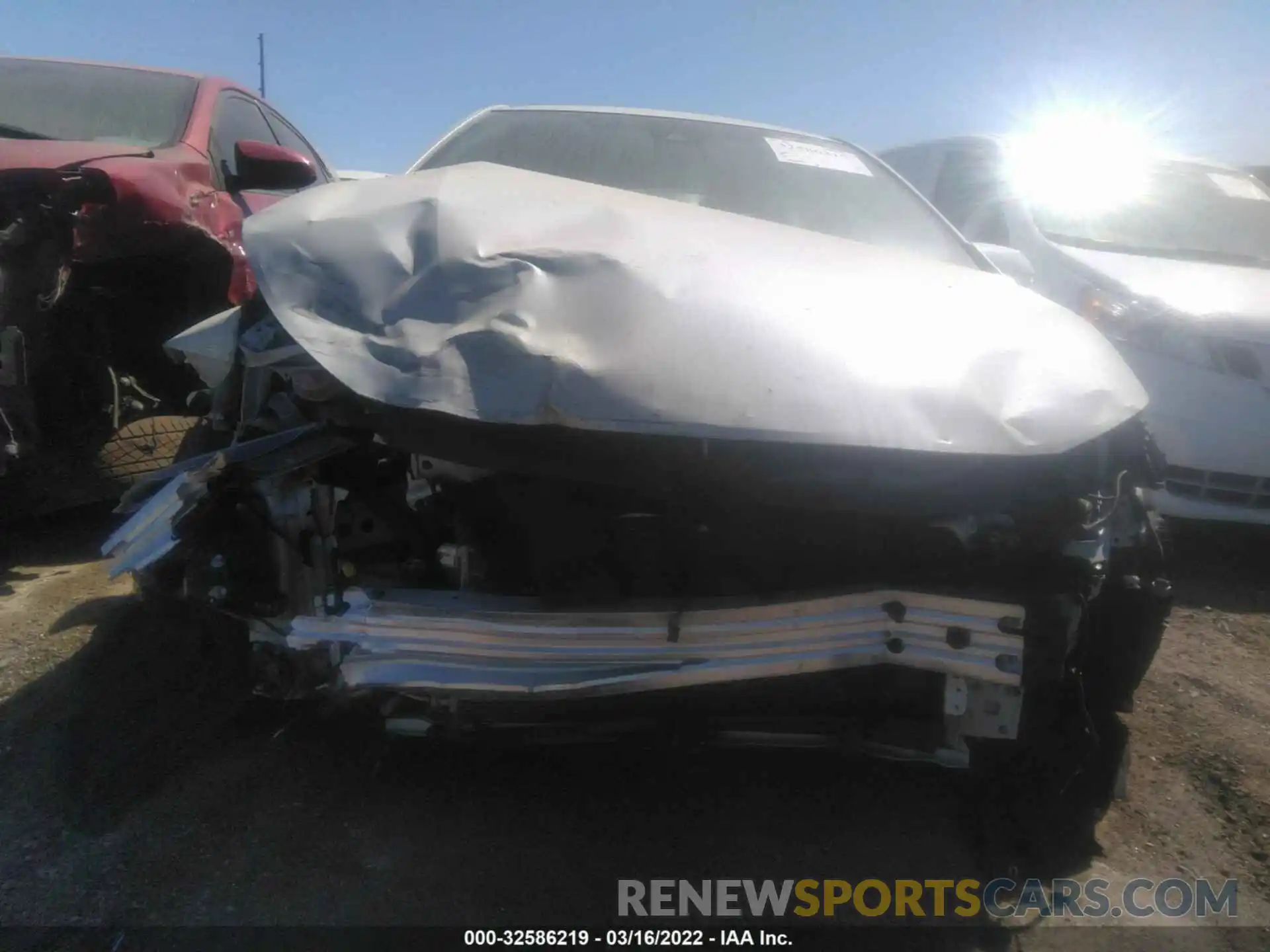 6 Photograph of a damaged car JTNC4RBE5L3082238 TOYOTA COROLLA HATCHBACK 2020