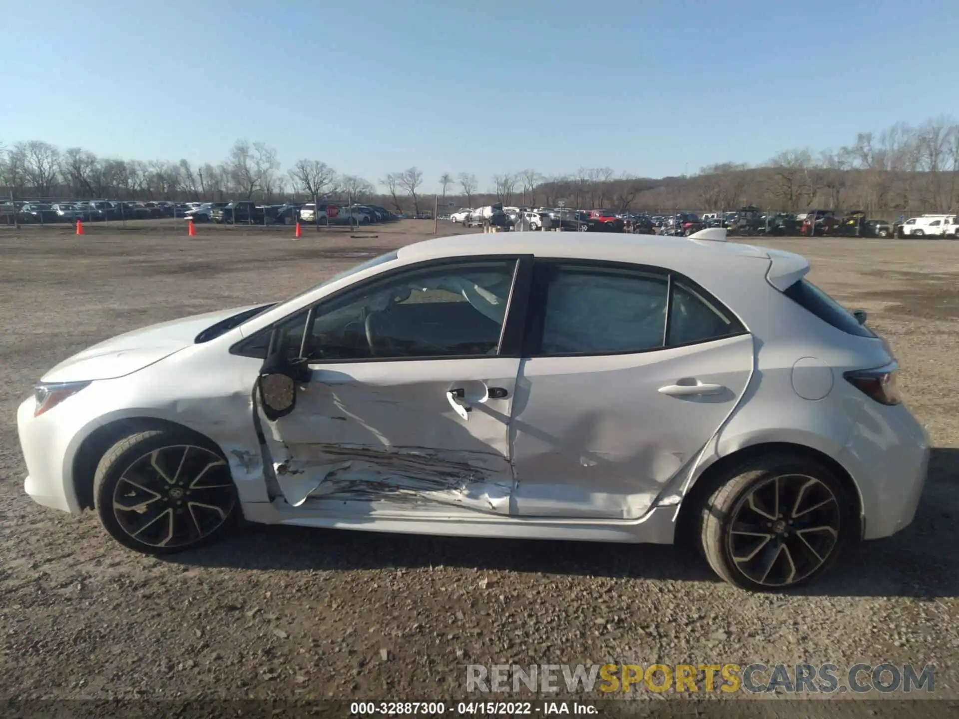 6 Photograph of a damaged car JTNC4RBE6L3095161 TOYOTA COROLLA HATCHBACK 2020