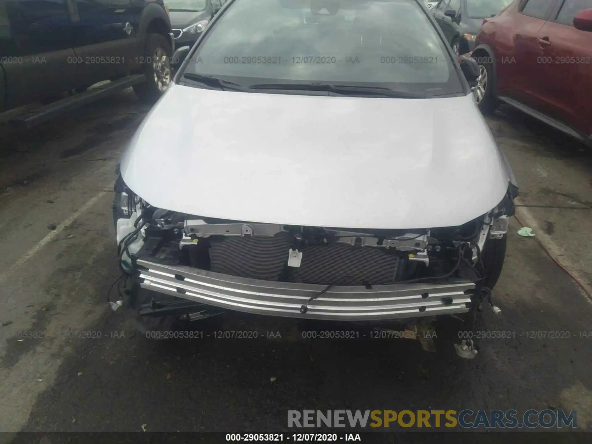 6 Photograph of a damaged car JTNC4RBE8L3096831 TOYOTA COROLLA HATCHBACK 2020