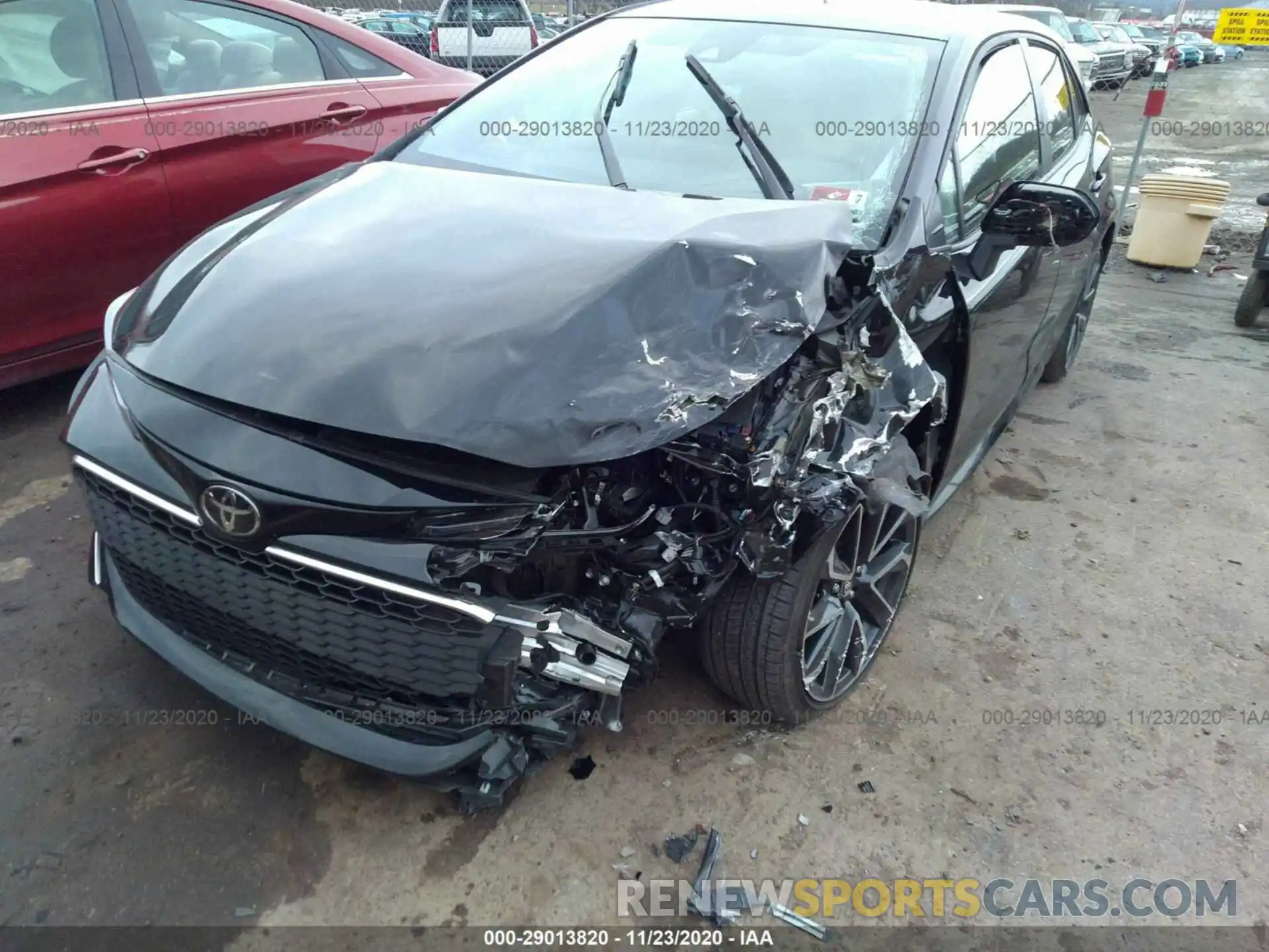 6 Photograph of a damaged car JTNC4RBE8L3097266 TOYOTA COROLLA HATCHBACK 2020