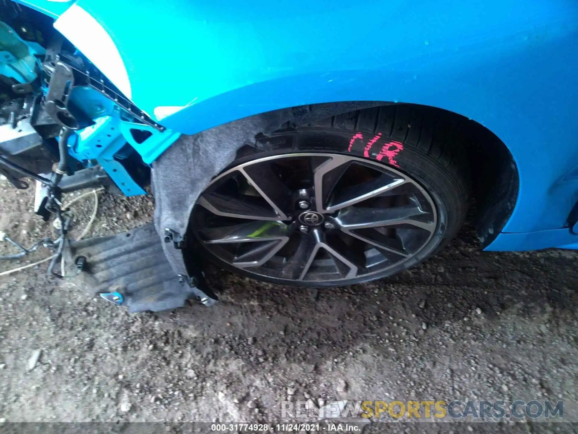 12 Photograph of a damaged car JTNC4RBE9L3078144 TOYOTA COROLLA HATCHBACK 2020