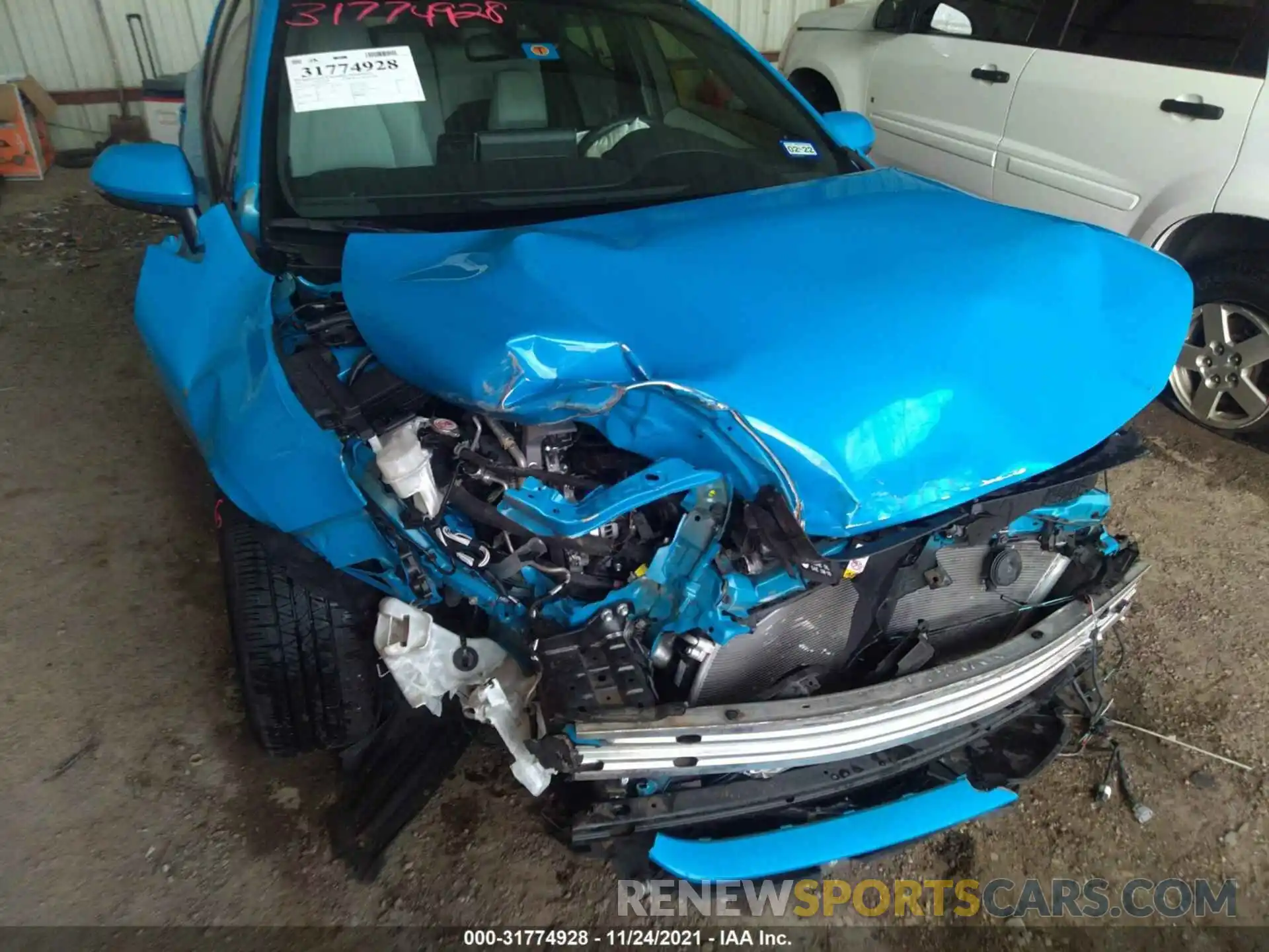 6 Photograph of a damaged car JTNC4RBE9L3078144 TOYOTA COROLLA HATCHBACK 2020