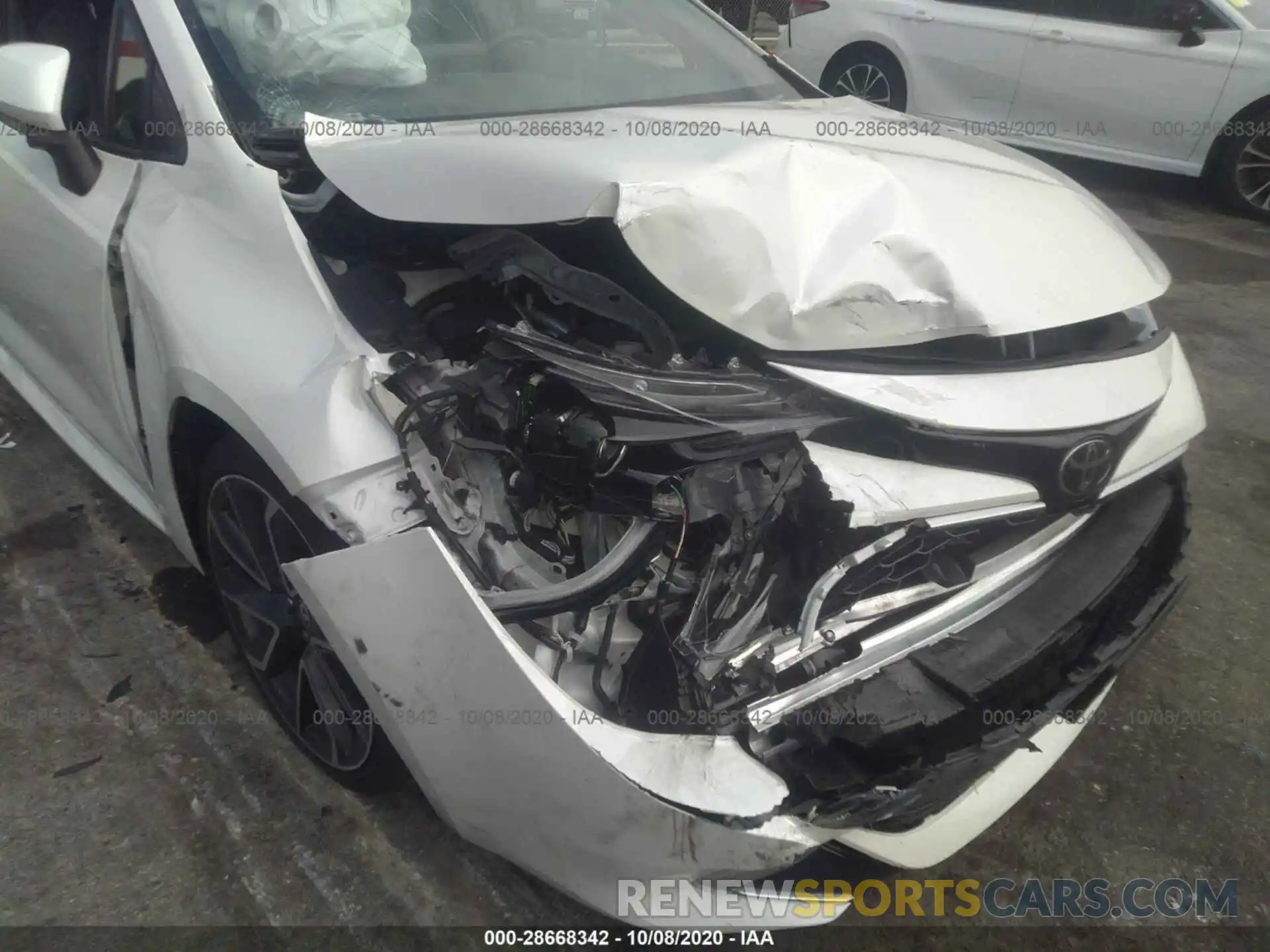 6 Фотография поврежденного автомобиля JTNC4RBEXL3073471 TOYOTA COROLLA HATCHBACK 2020
