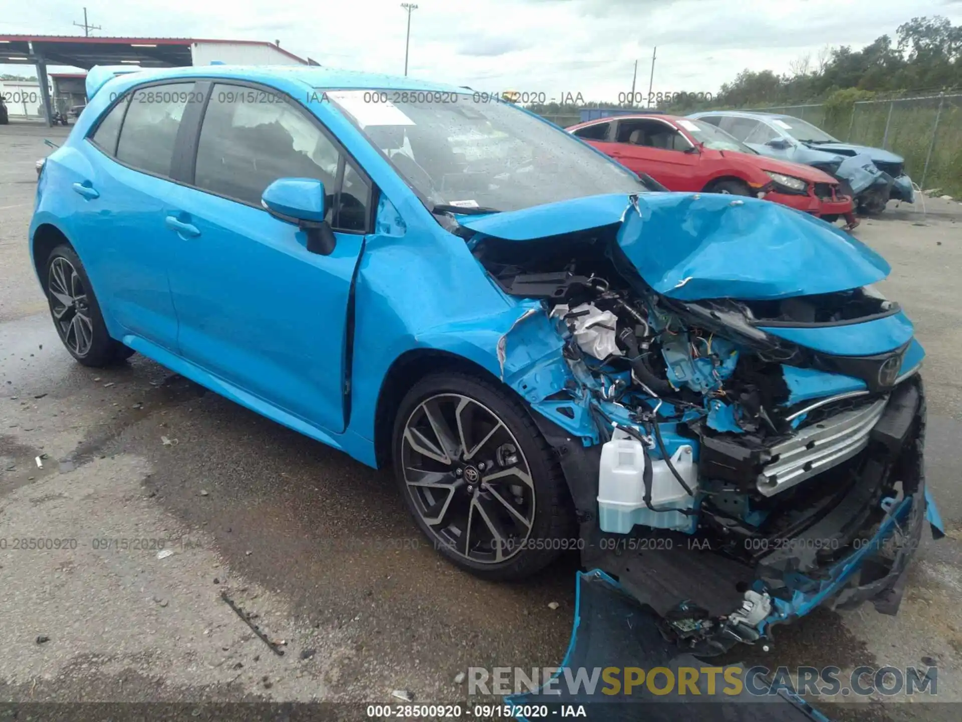 1 Фотография поврежденного автомобиля JTNC4RBEXL3086124 TOYOTA COROLLA HATCHBACK 2020
