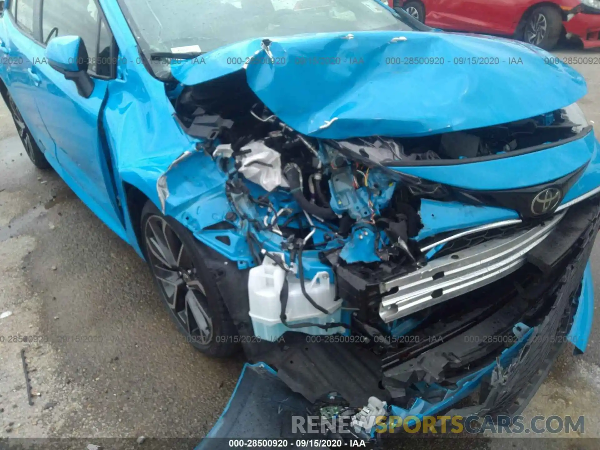 6 Фотография поврежденного автомобиля JTNC4RBEXL3086124 TOYOTA COROLLA HATCHBACK 2020
