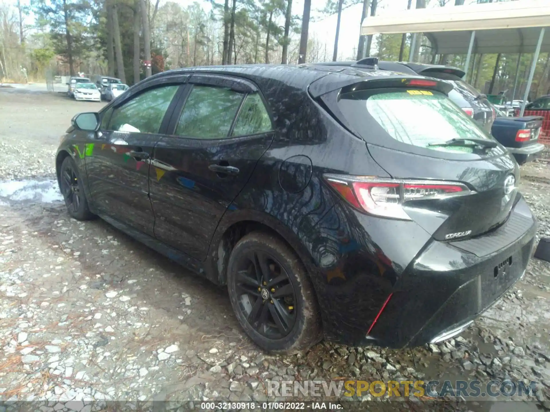 3 Photograph of a damaged car JTND4RBE0L3073953 TOYOTA COROLLA HATCHBACK 2020