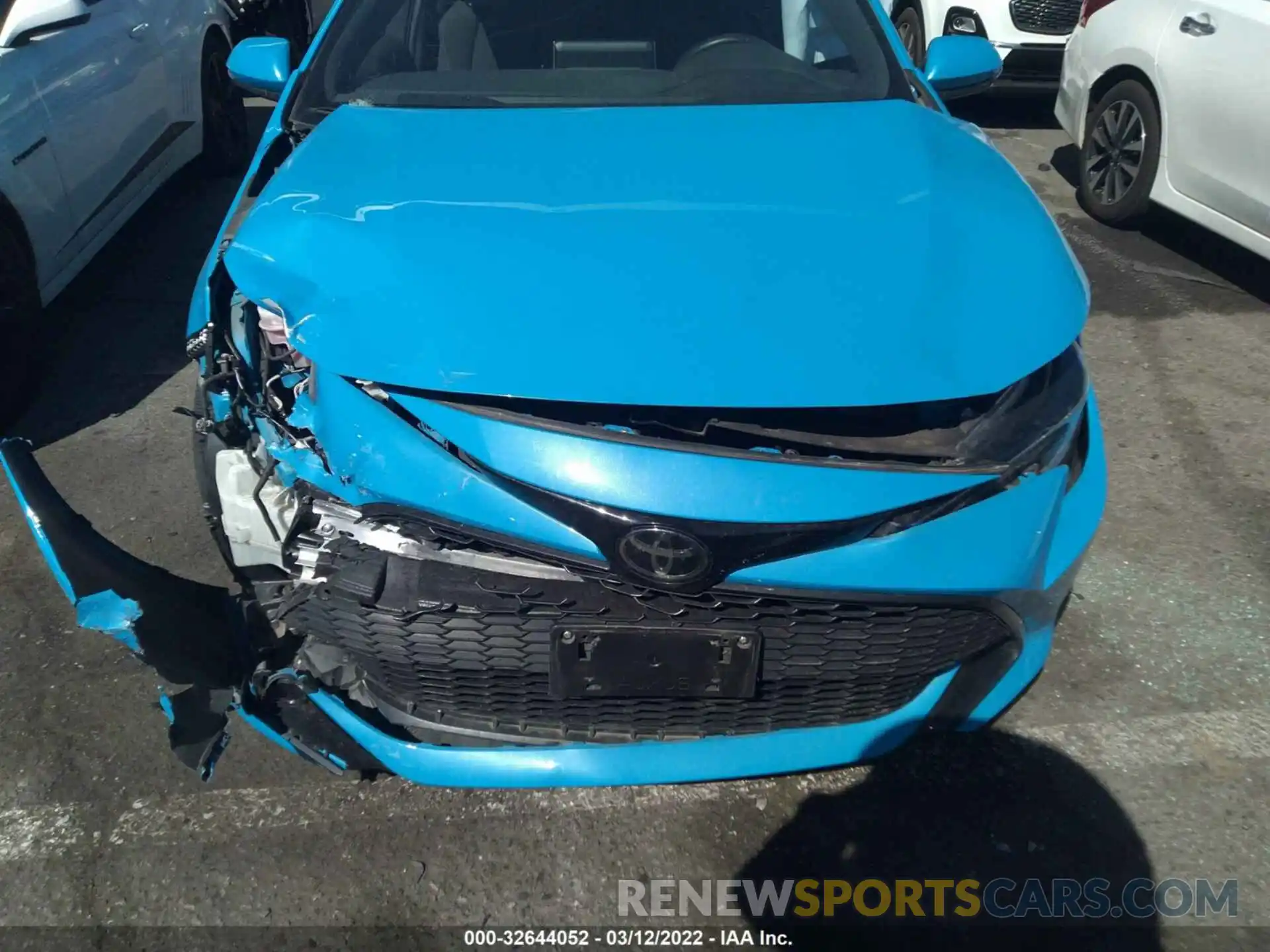 6 Photograph of a damaged car JTND4RBE0L3079672 TOYOTA COROLLA HATCHBACK 2020