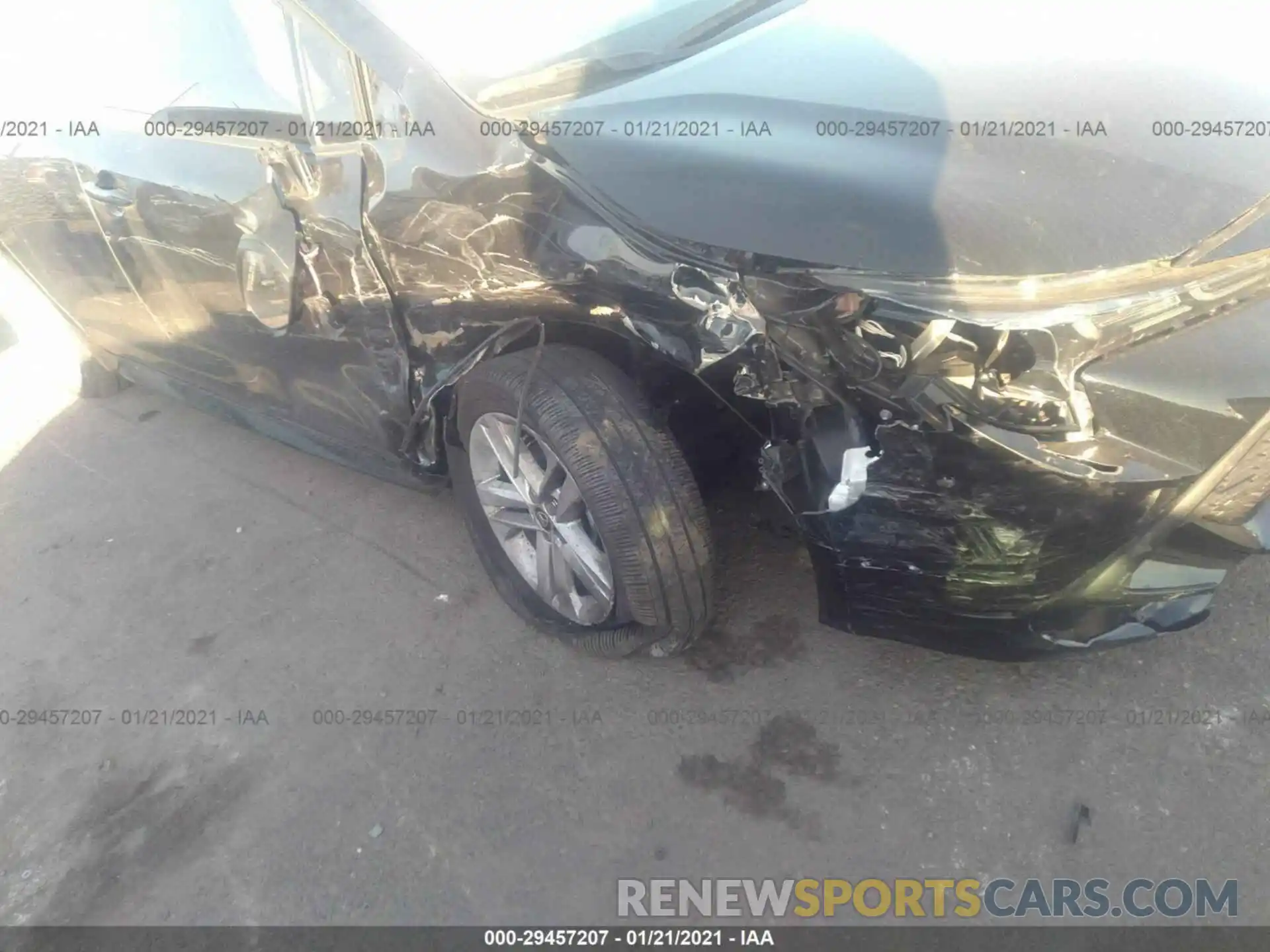 6 Фотография поврежденного автомобиля JTND4RBE0L3087559 TOYOTA COROLLA HATCHBACK 2020