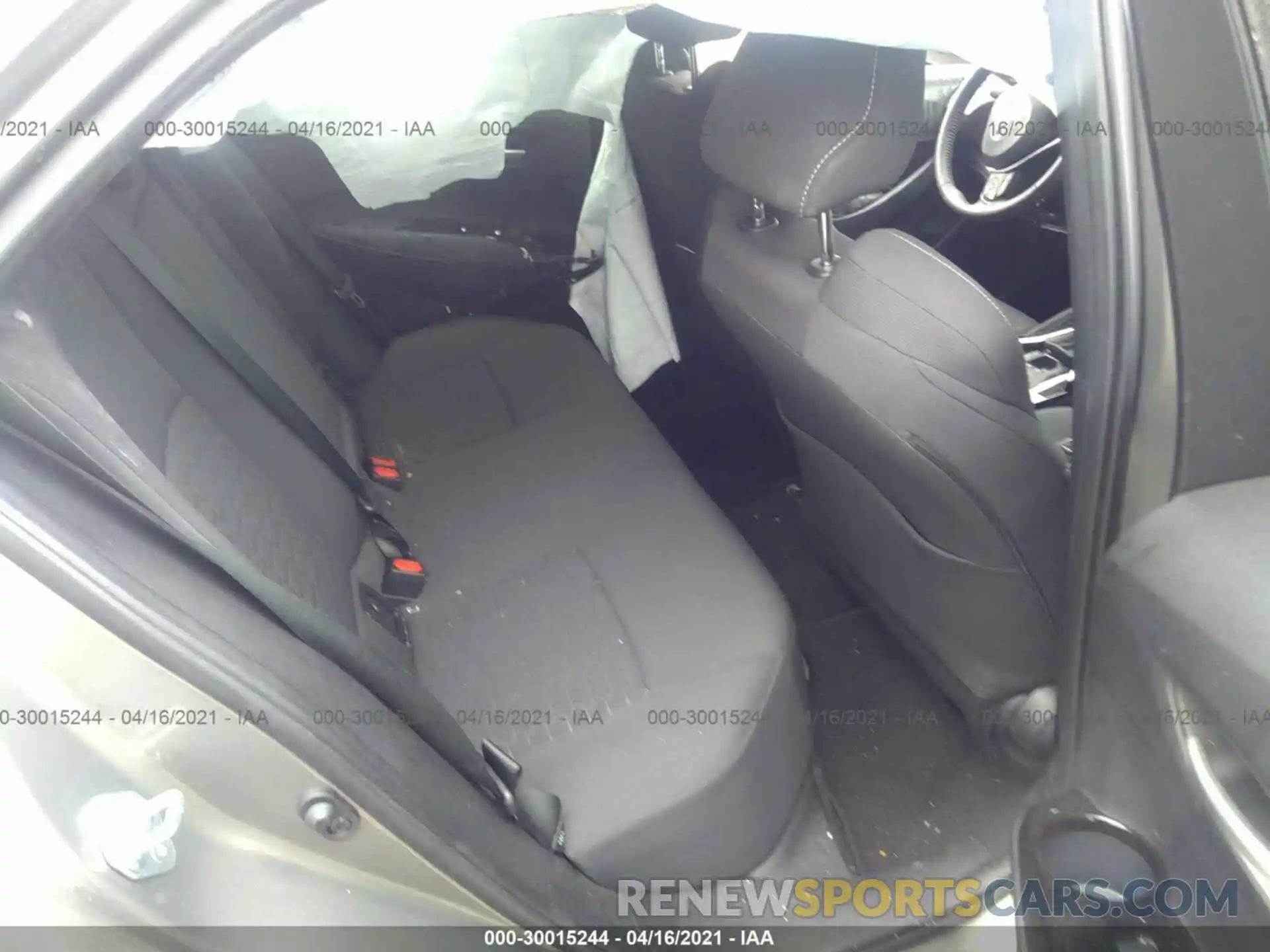 8 Photograph of a damaged car JTND4RBE0L3097833 TOYOTA COROLLA HATCHBACK 2020