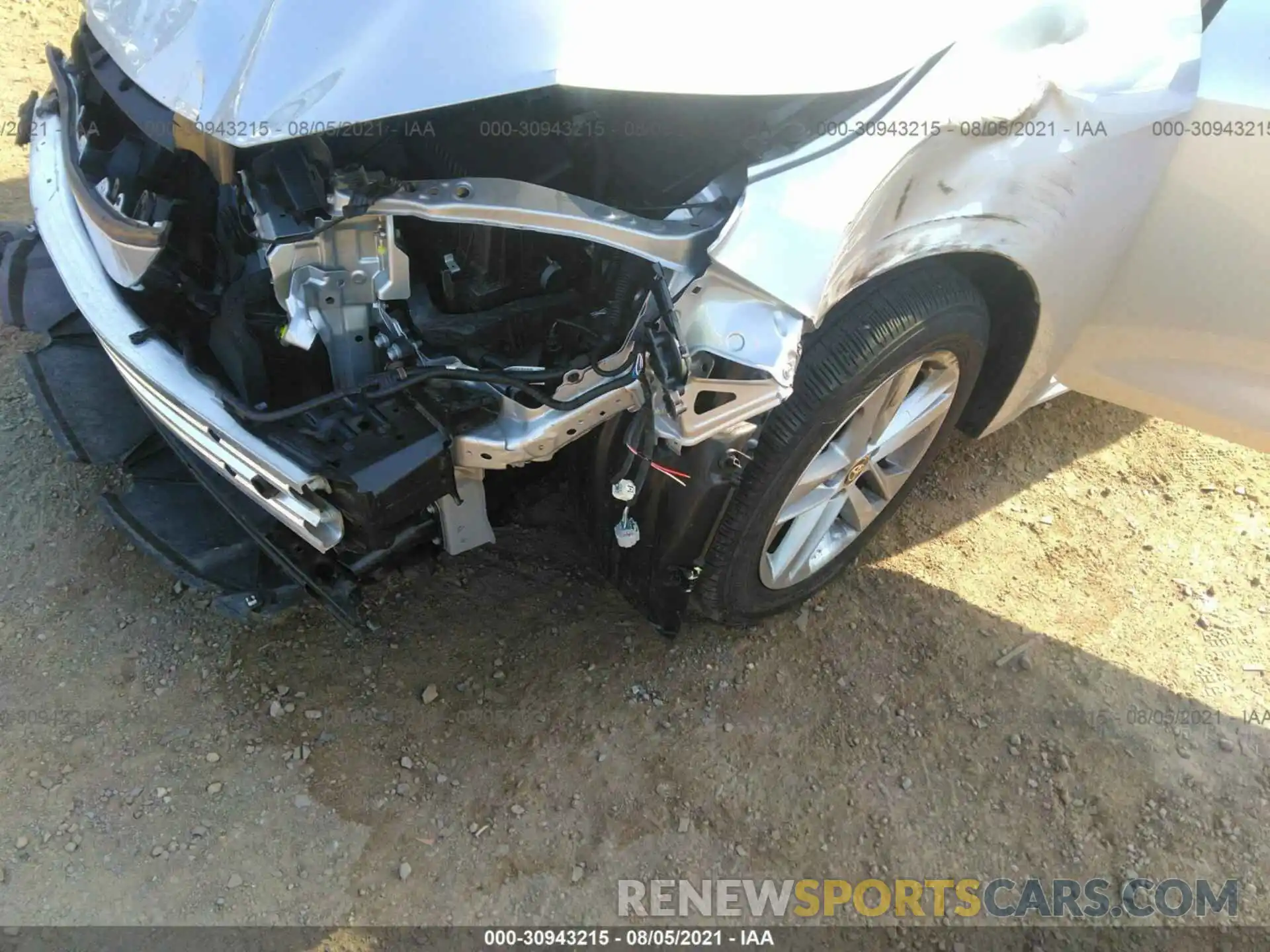 6 Photograph of a damaged car JTND4RBE1L3093080 TOYOTA COROLLA HATCHBACK 2020