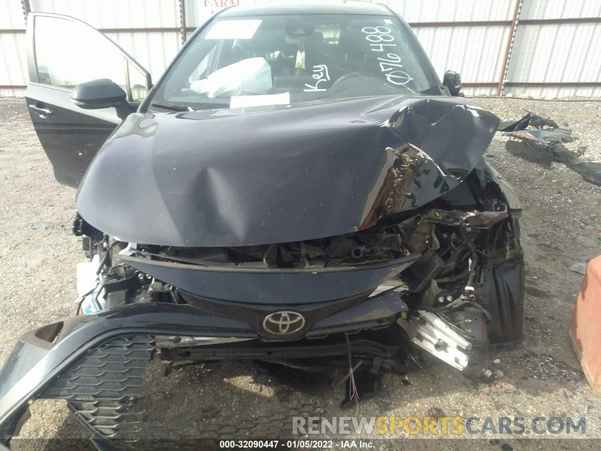 6 Photograph of a damaged car JTND4RBE2L3076448 TOYOTA COROLLA HATCHBACK 2020