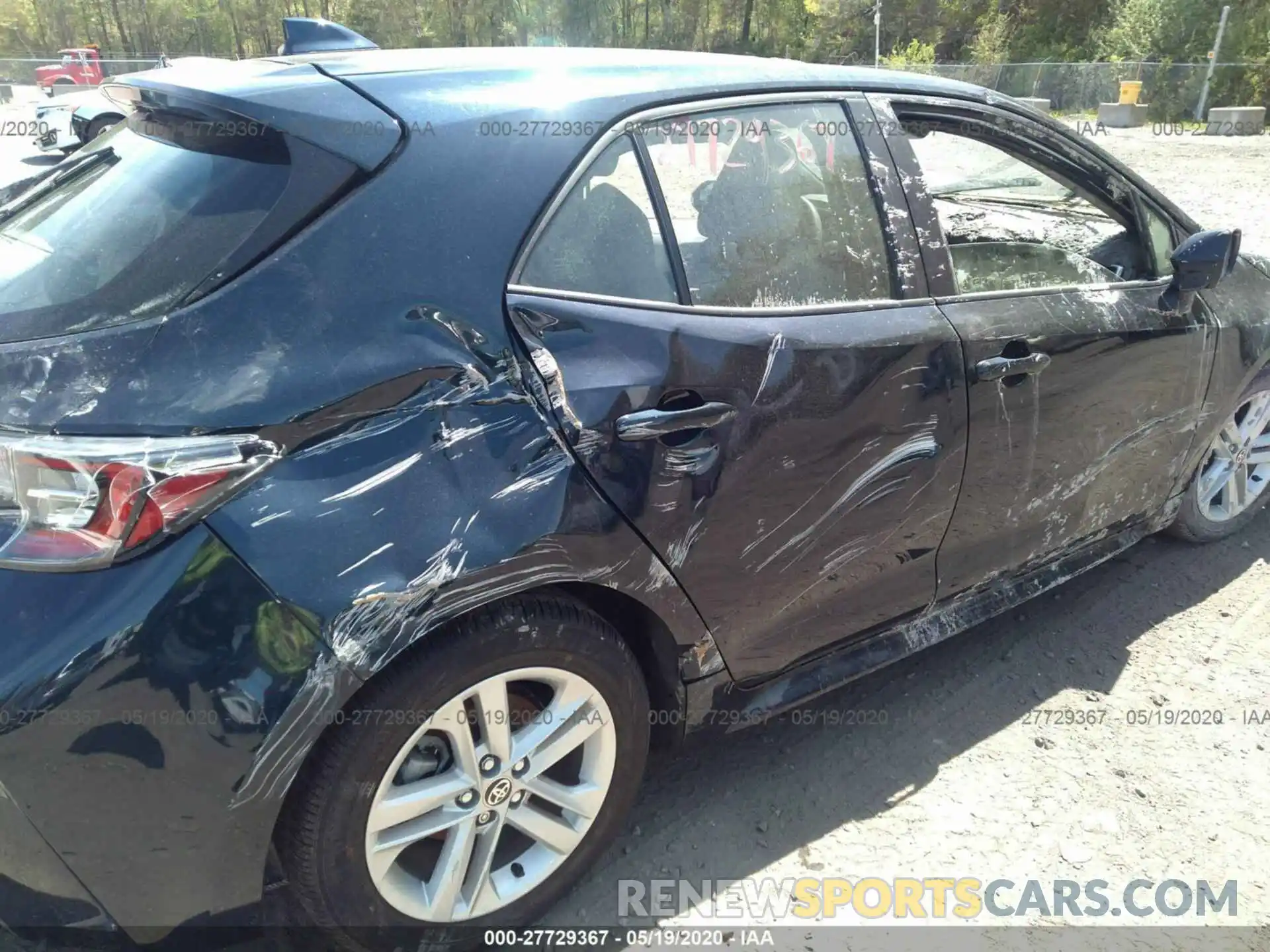 6 Photograph of a damaged car JTND4RBE2L3077339 TOYOTA COROLLA HATCHBACK 2020