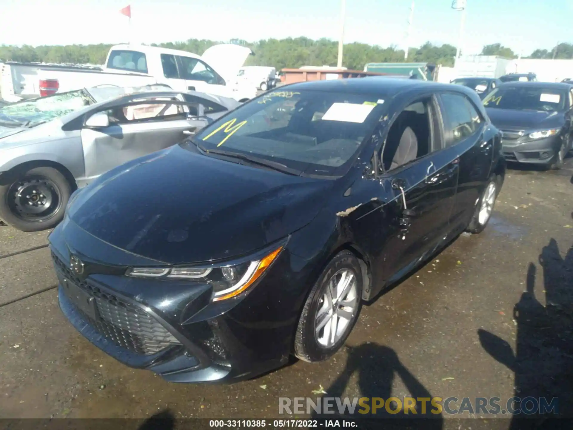 6 Photograph of a damaged car JTND4RBE2L3081438 TOYOTA COROLLA HATCHBACK 2020