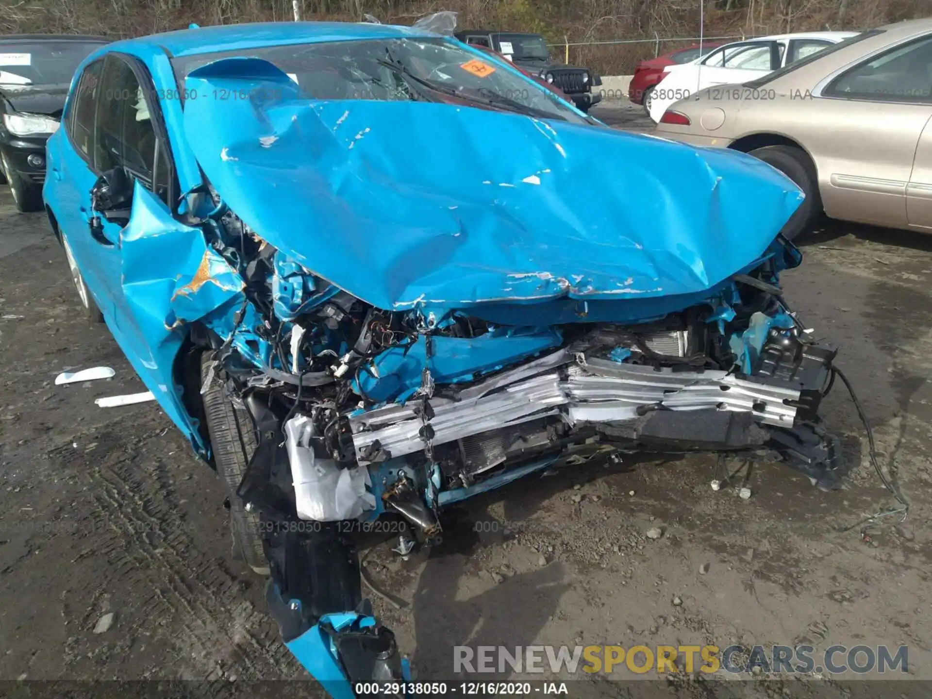 6 Photograph of a damaged car JTND4RBE2L3081990 TOYOTA COROLLA HATCHBACK 2020