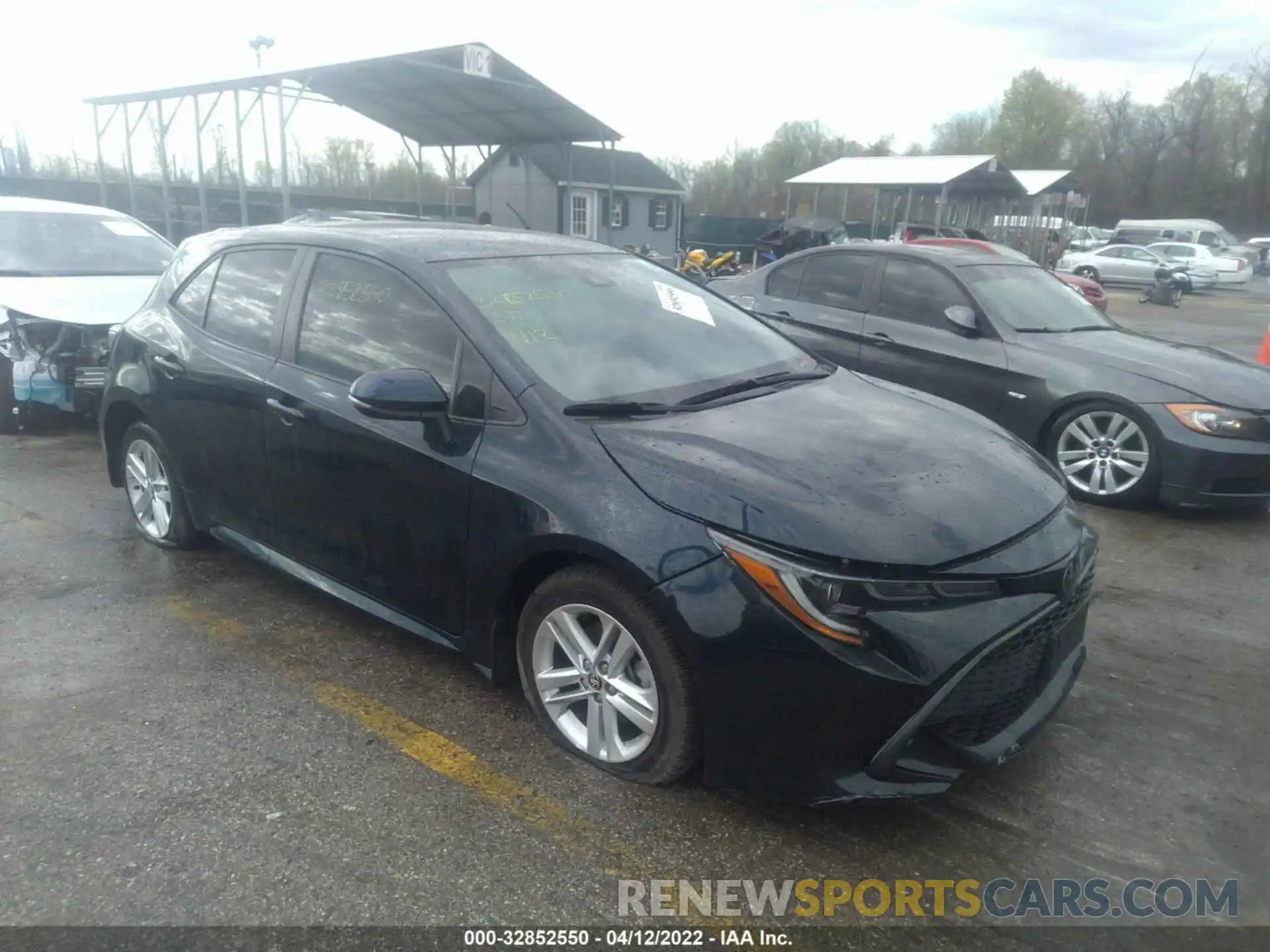 1 Photograph of a damaged car JTND4RBE3L3083313 TOYOTA COROLLA HATCHBACK 2020